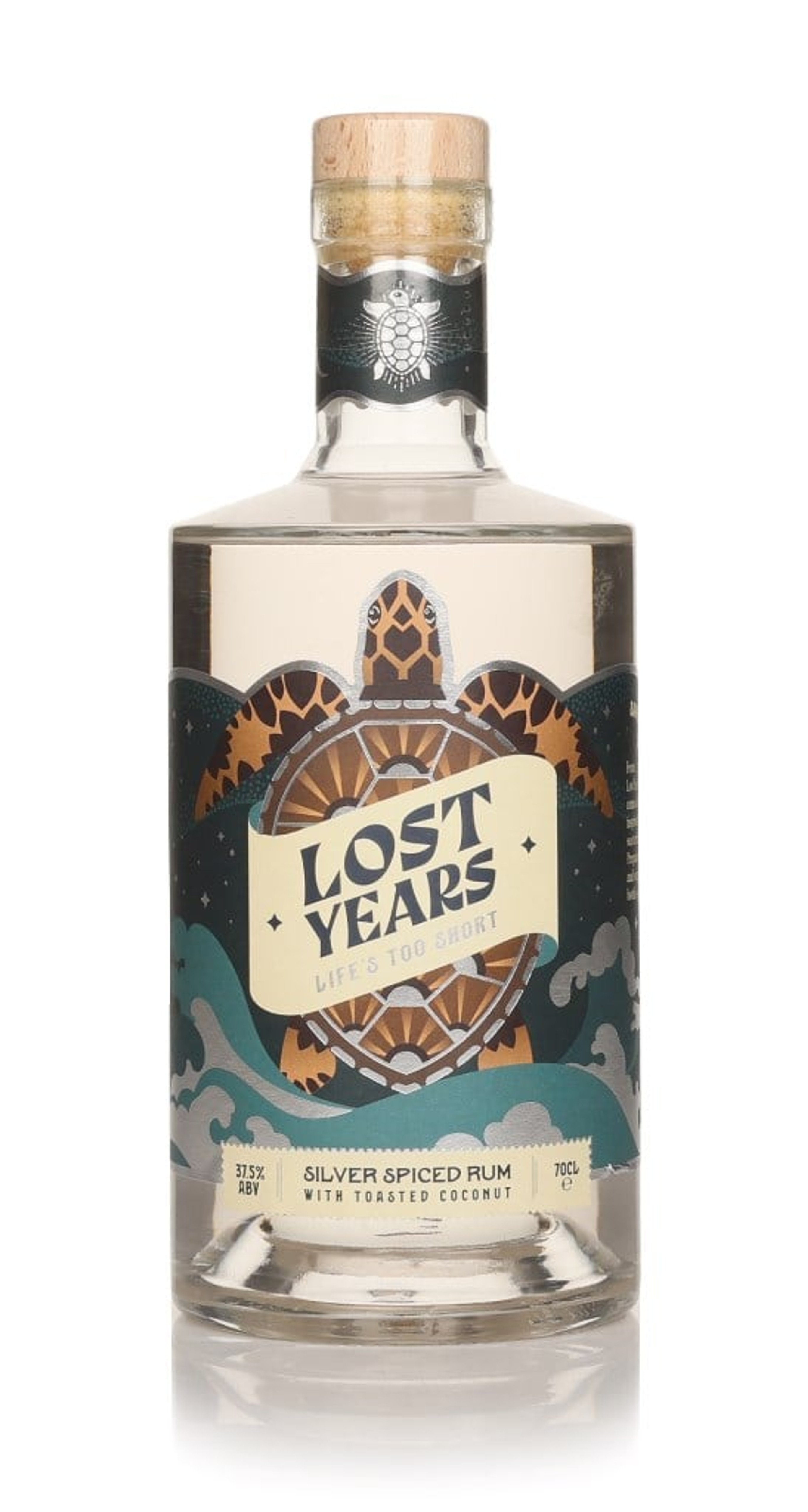Lost Years Wandering Turtle Silver Spiced Rum with Toasted Coconut 70cl