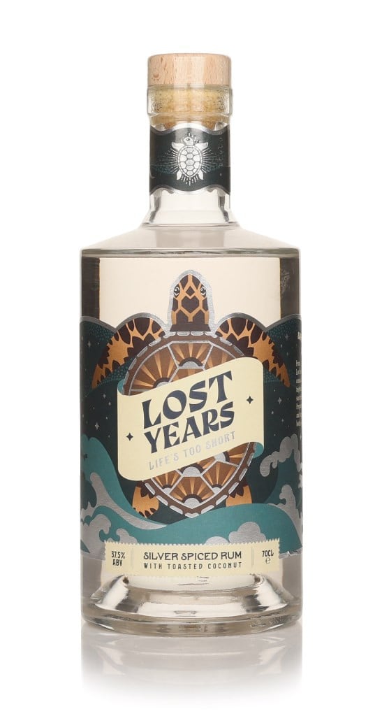 Lost Years Wandering Turtle Silver Spiced Rum with Toasted Coconut 70cl