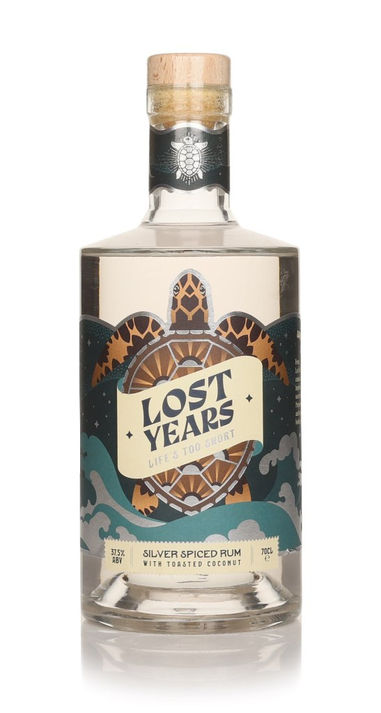 Lost Years Wandering Turtle Silver Spiced Rum with Toasted Coconut 70cl