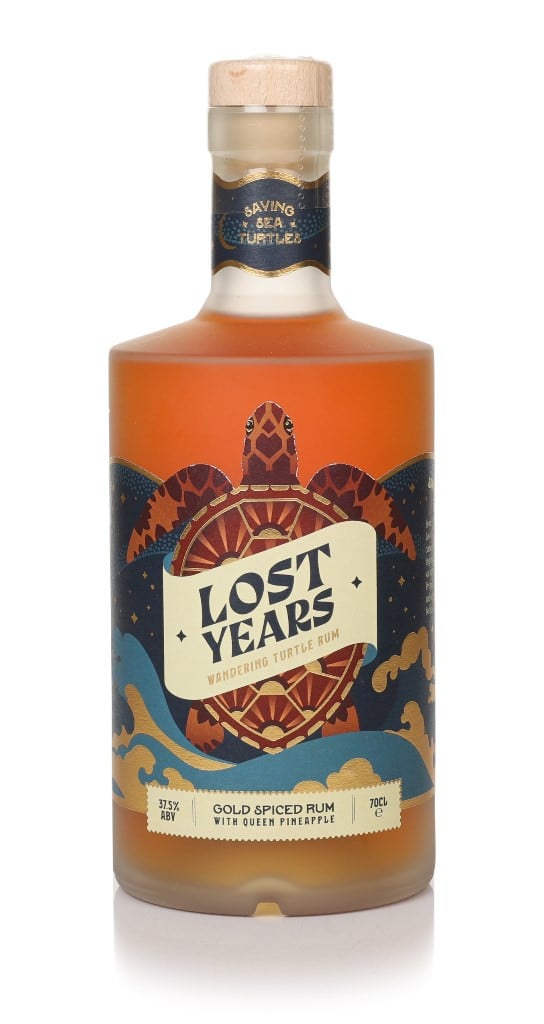 Lost Years Wandering Turtle Gold Spiced Rum with Queen Pineapple 70cl