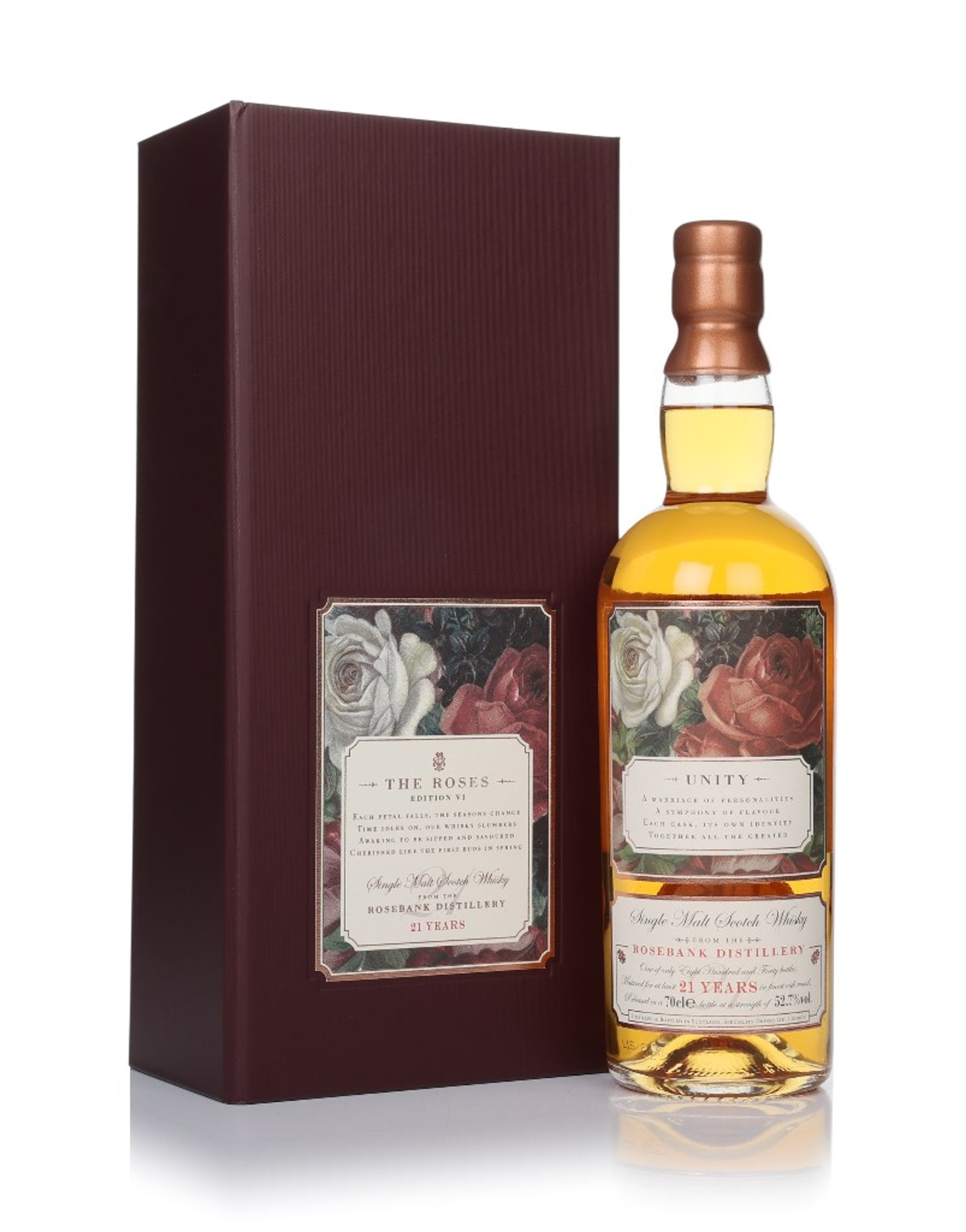 Rosebank 21 Year Old - The Roses Edition #6 'Unity' 70cl