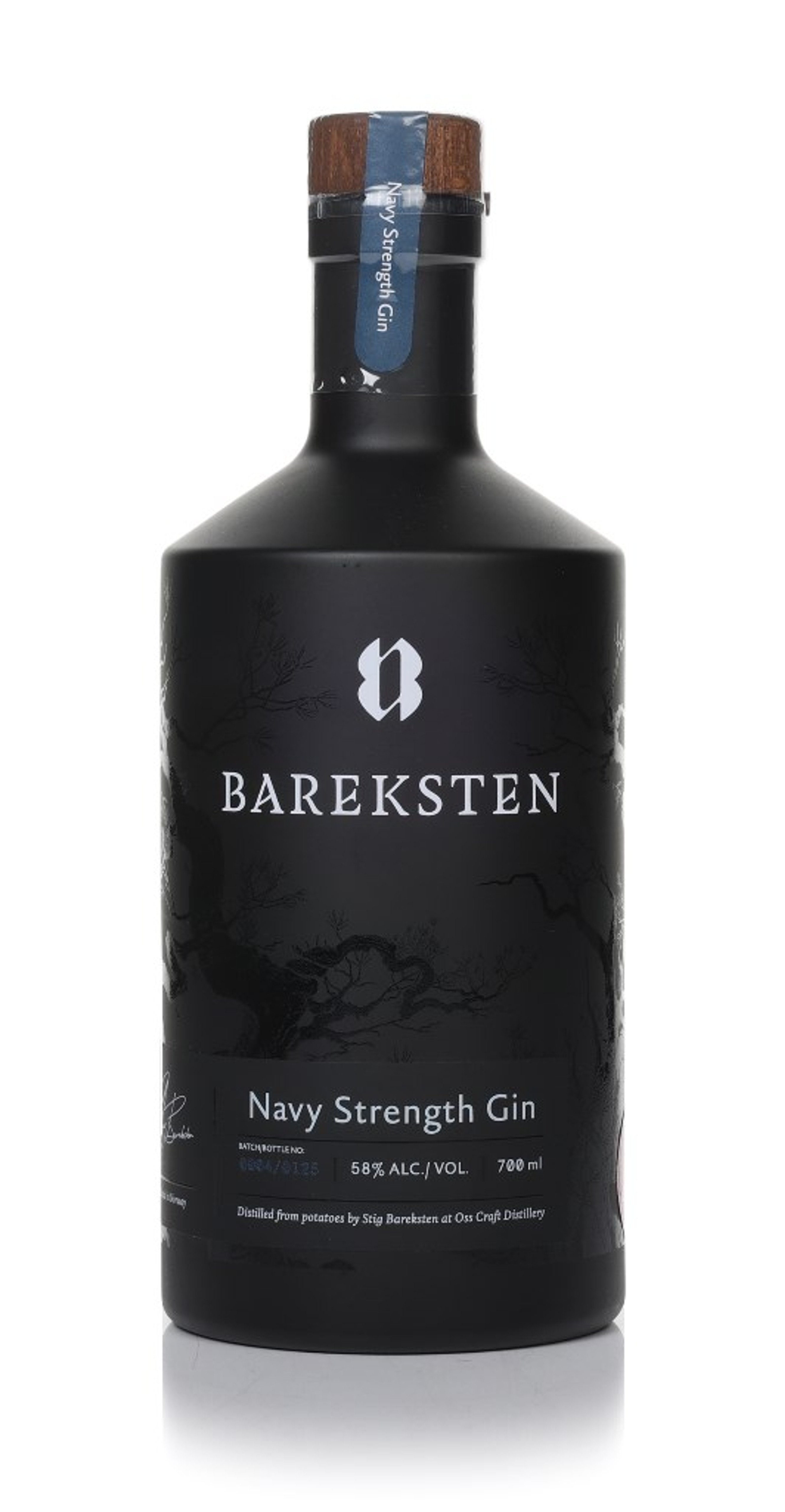 Bareksten Navy Strength Gin 70cl