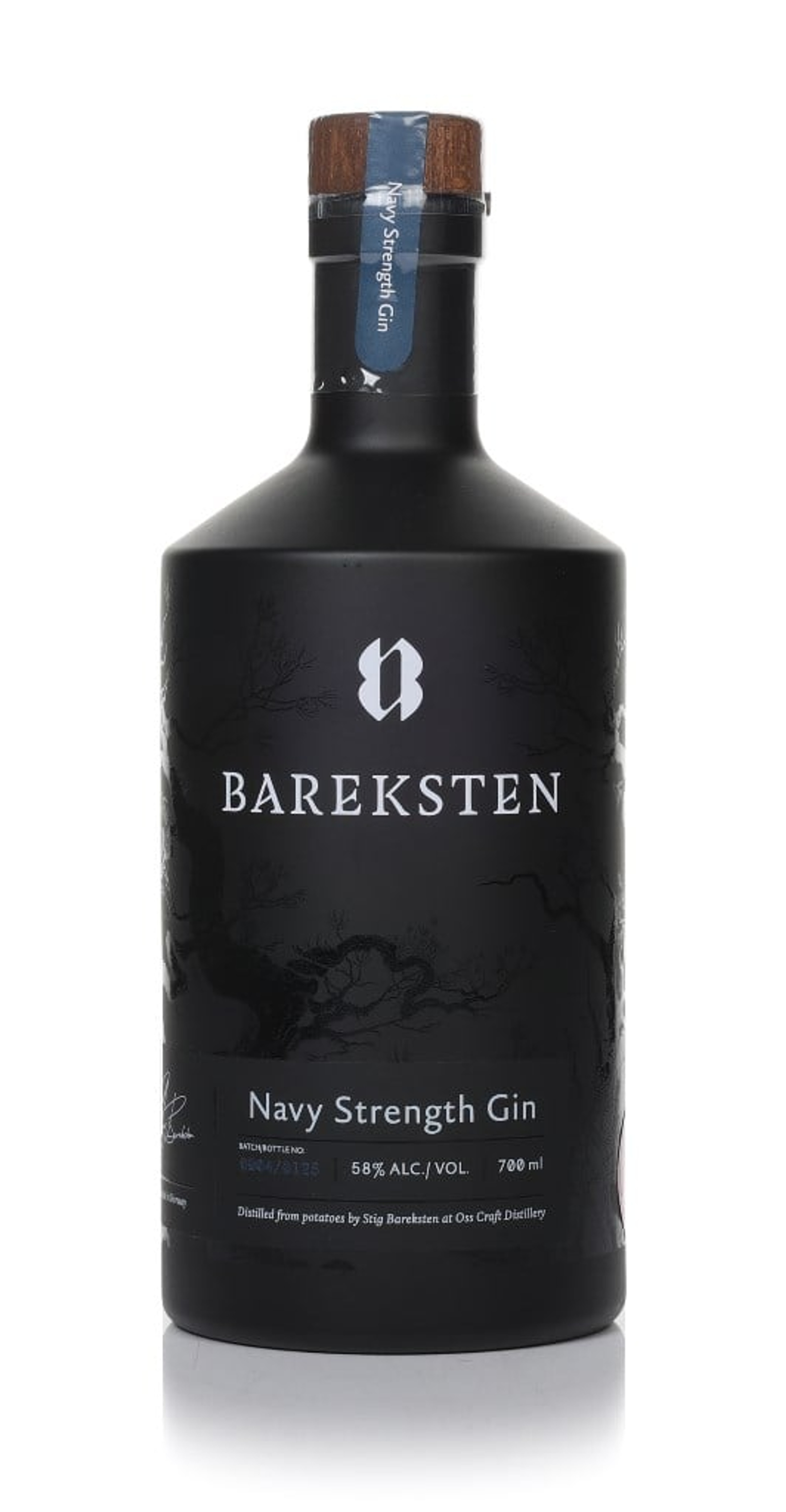 Bareksten Navy Strength Gin 70cl