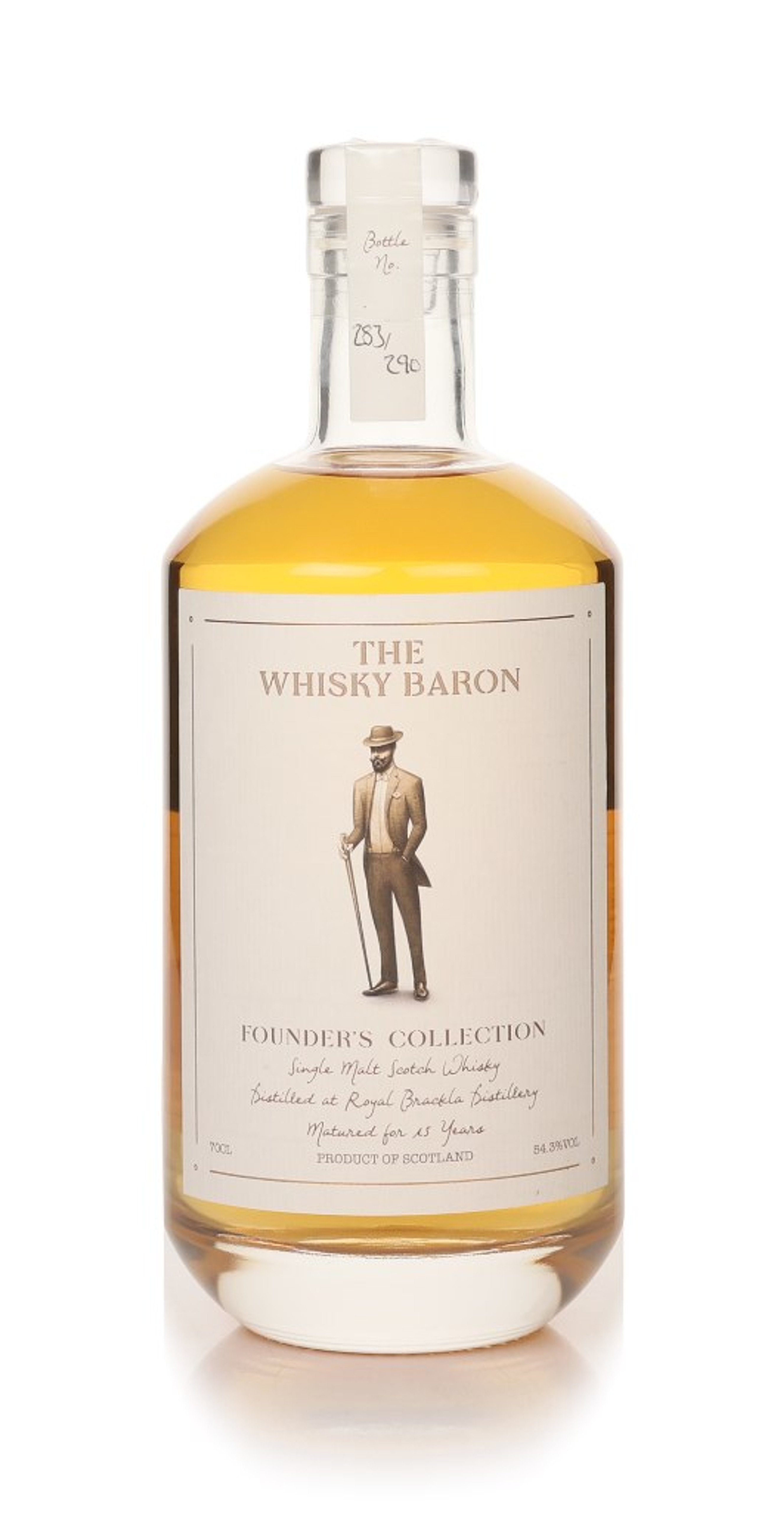 Royal Brackla 15 Year Old - Founder's Collection (The Whisky Baron) 70cl