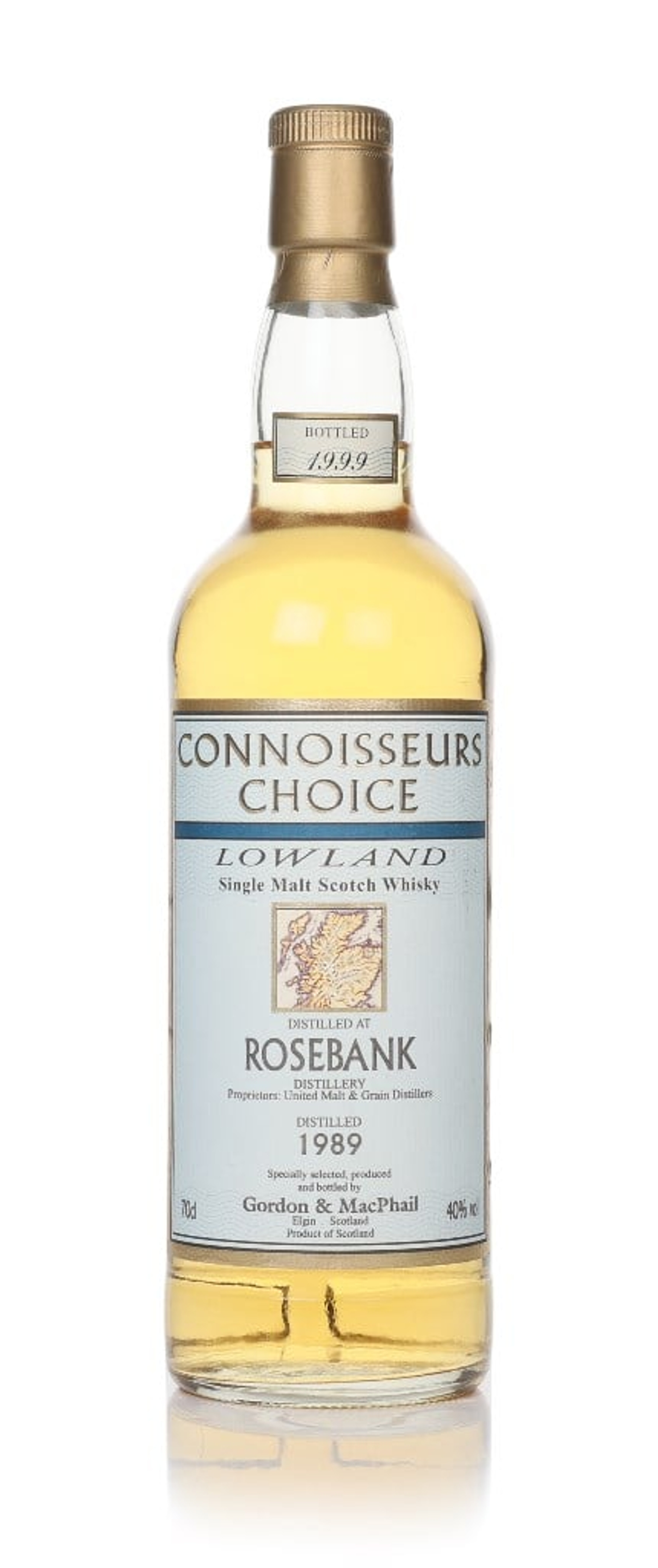 Rosebank 1989 (bottled 1999) - Connoisseurs Choice (Gordon & MacPhail) 70cl
