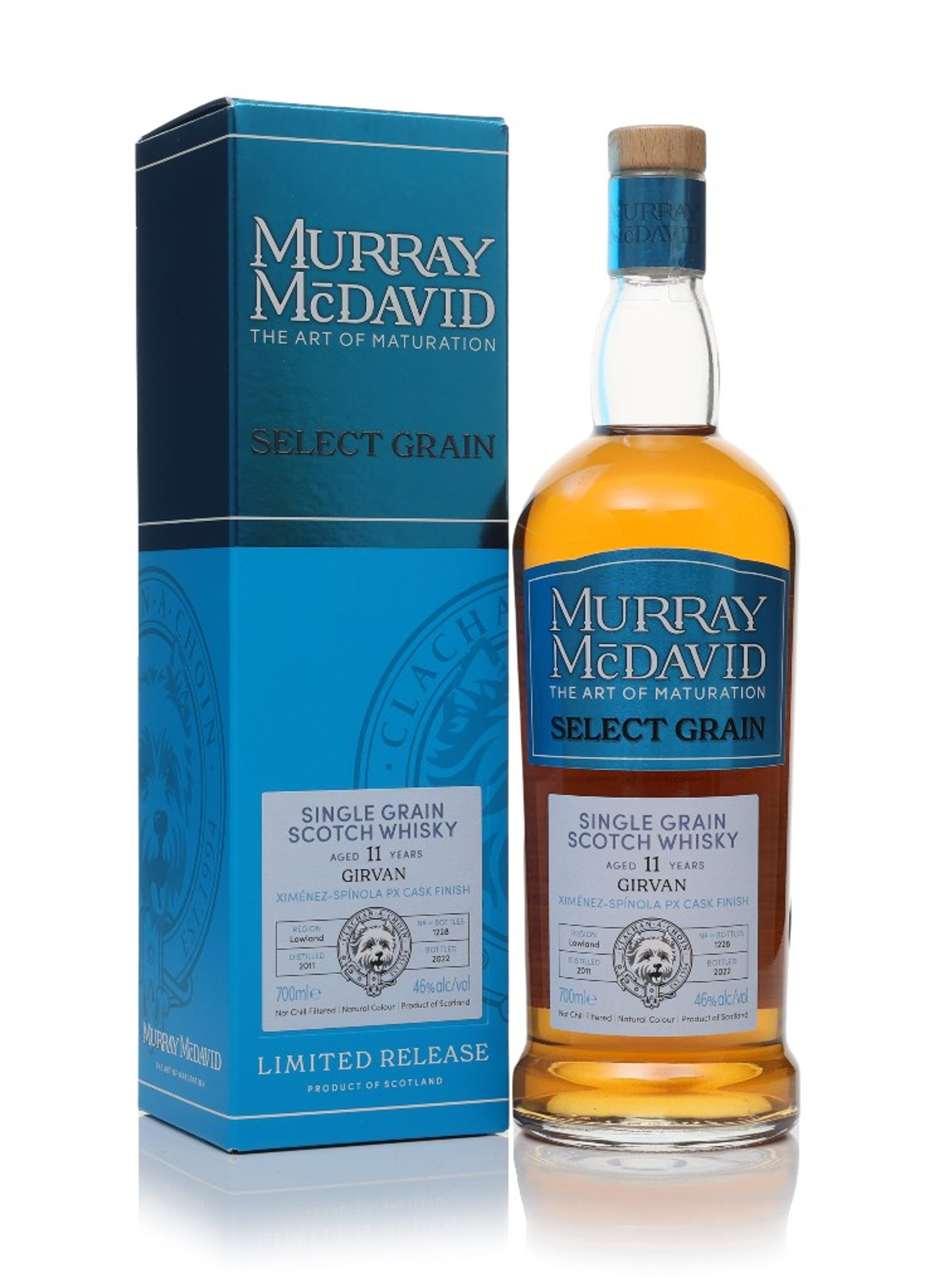 Girvan 11 Year Old 2011 - Select Grain (Murray McDavid) 70cl