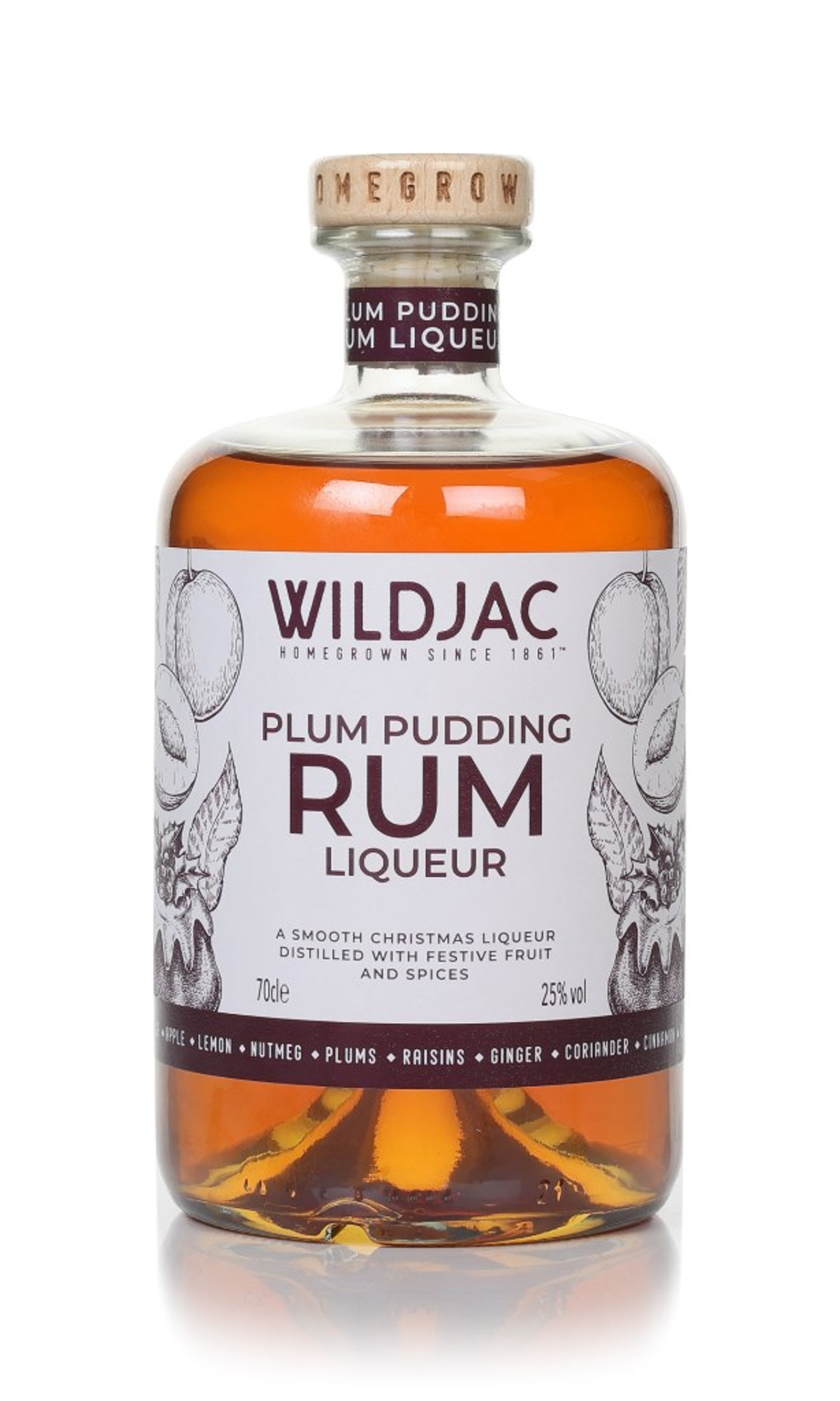 Wildjac Plum Pudding Rum Liqueur 70cl