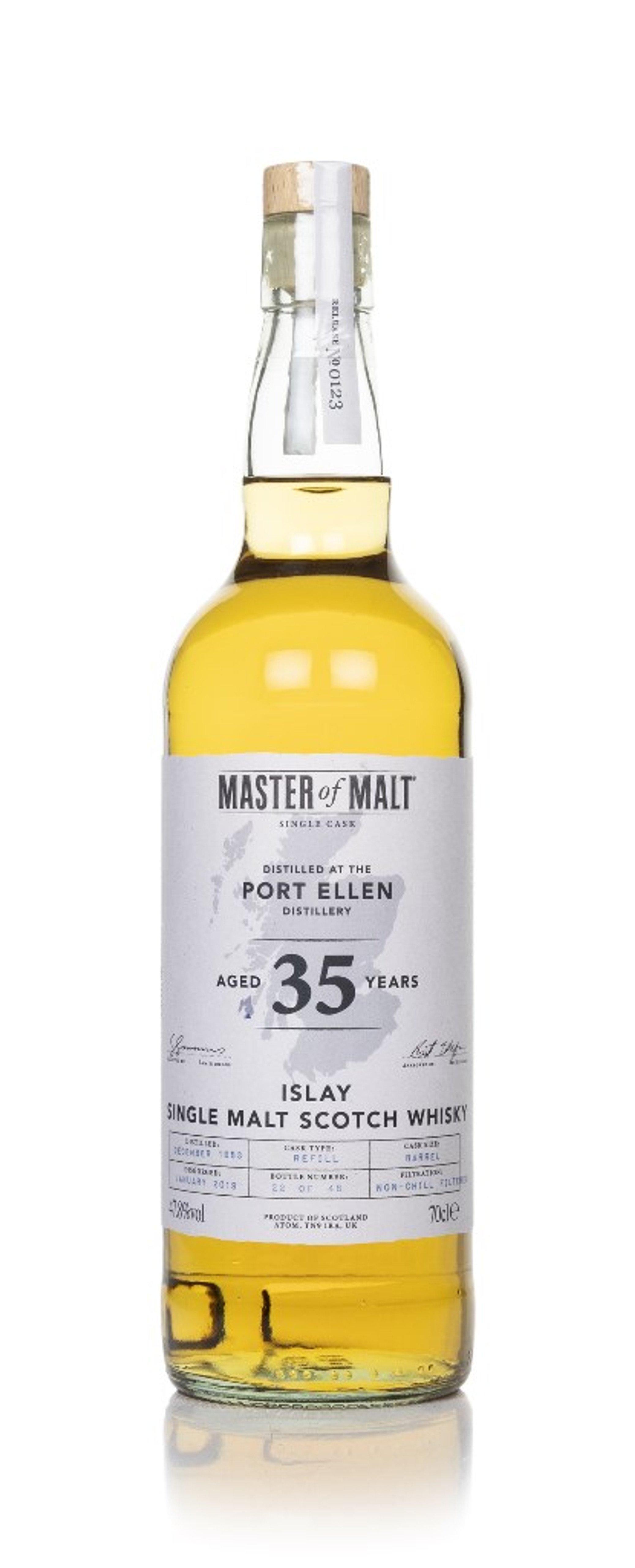 Port Ellen 35 Year Old 1983 Single Cask (Master of Malt) 70cl