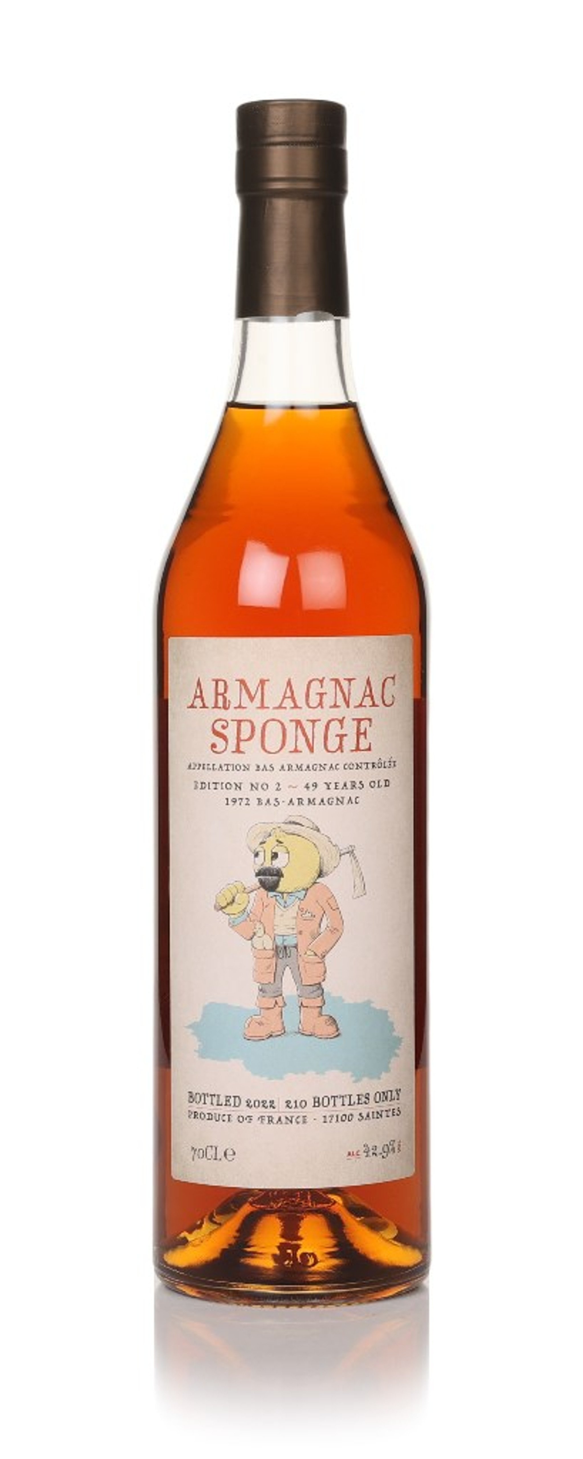 Armagnac Sponge 49 Year Old 1972 Edition No.2 (Decadent Drinks) 70cl