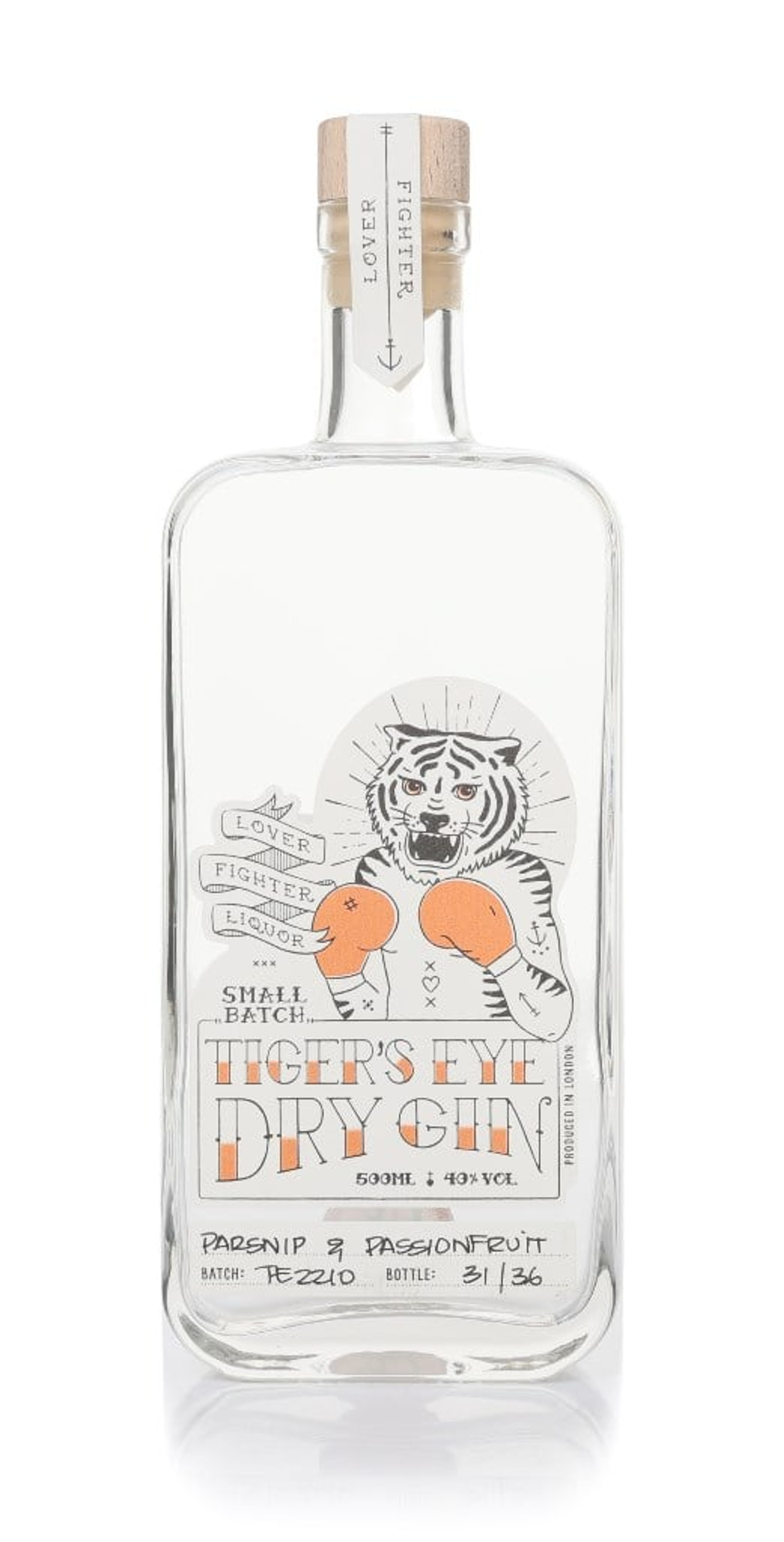 Tiger's Eye Parsnip & Passion Fruit Dry Gin 50cl