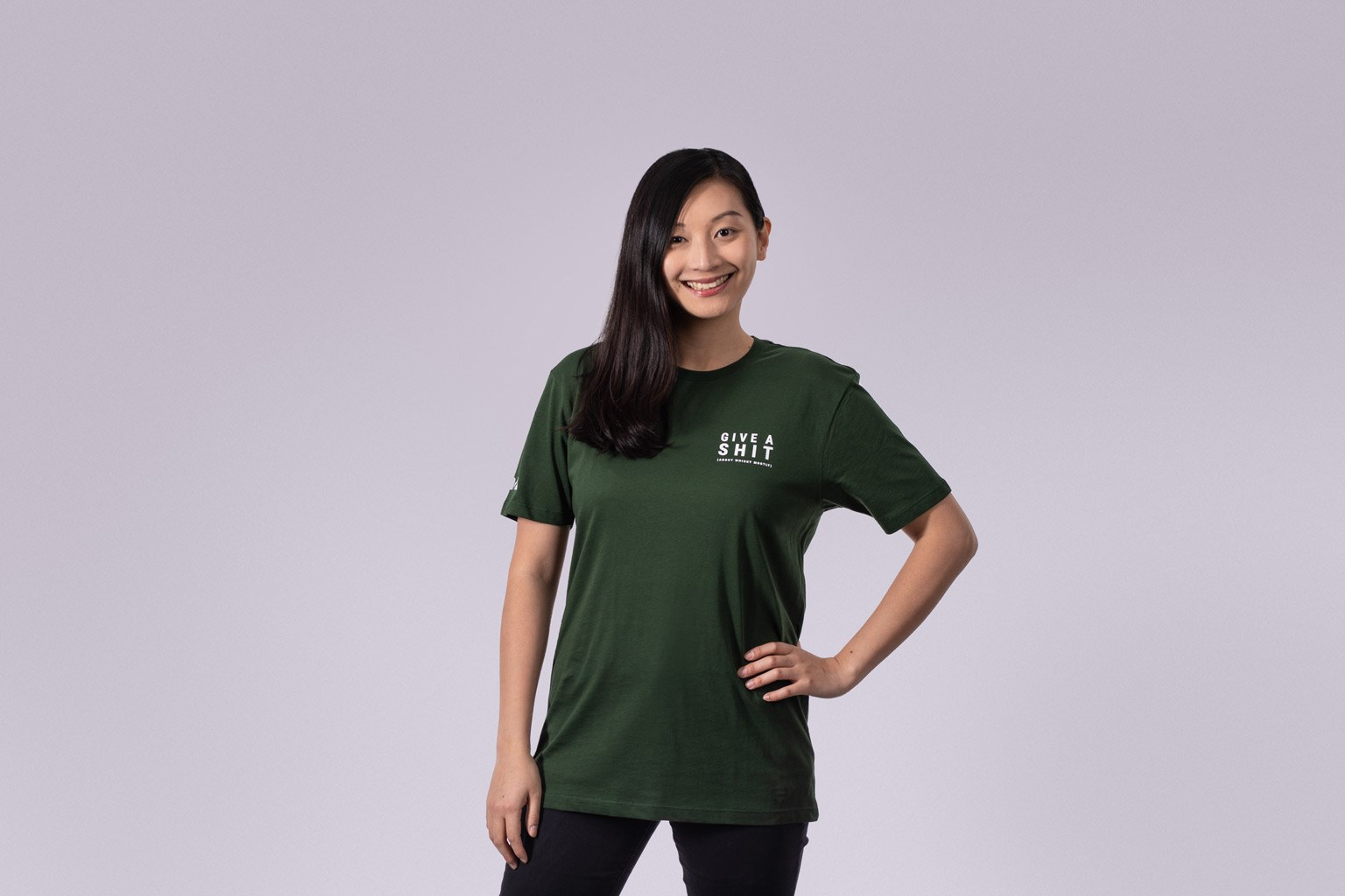 Master of Malt (Give a Shit) T-shirt Green (M)