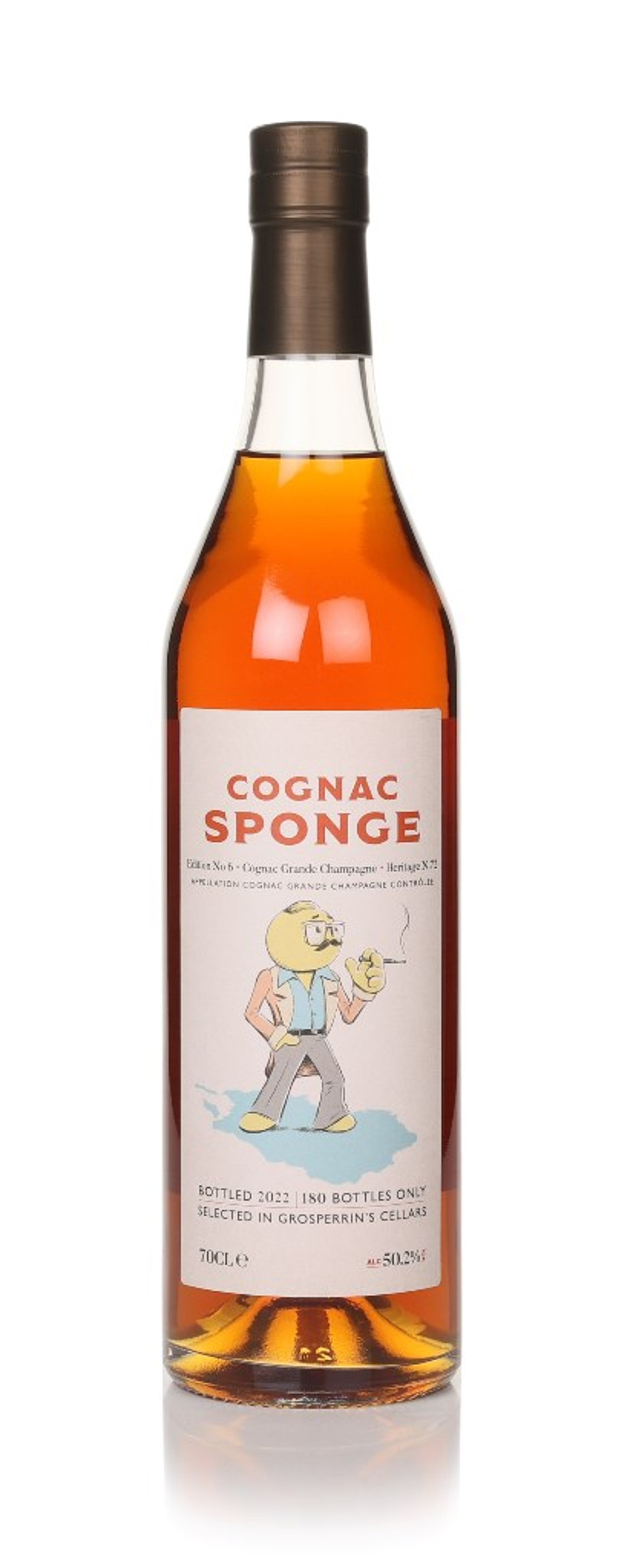 Grande Champagne H.72 Cognac Sponge Edition No.6 (Decadent Drinks) 70cl
