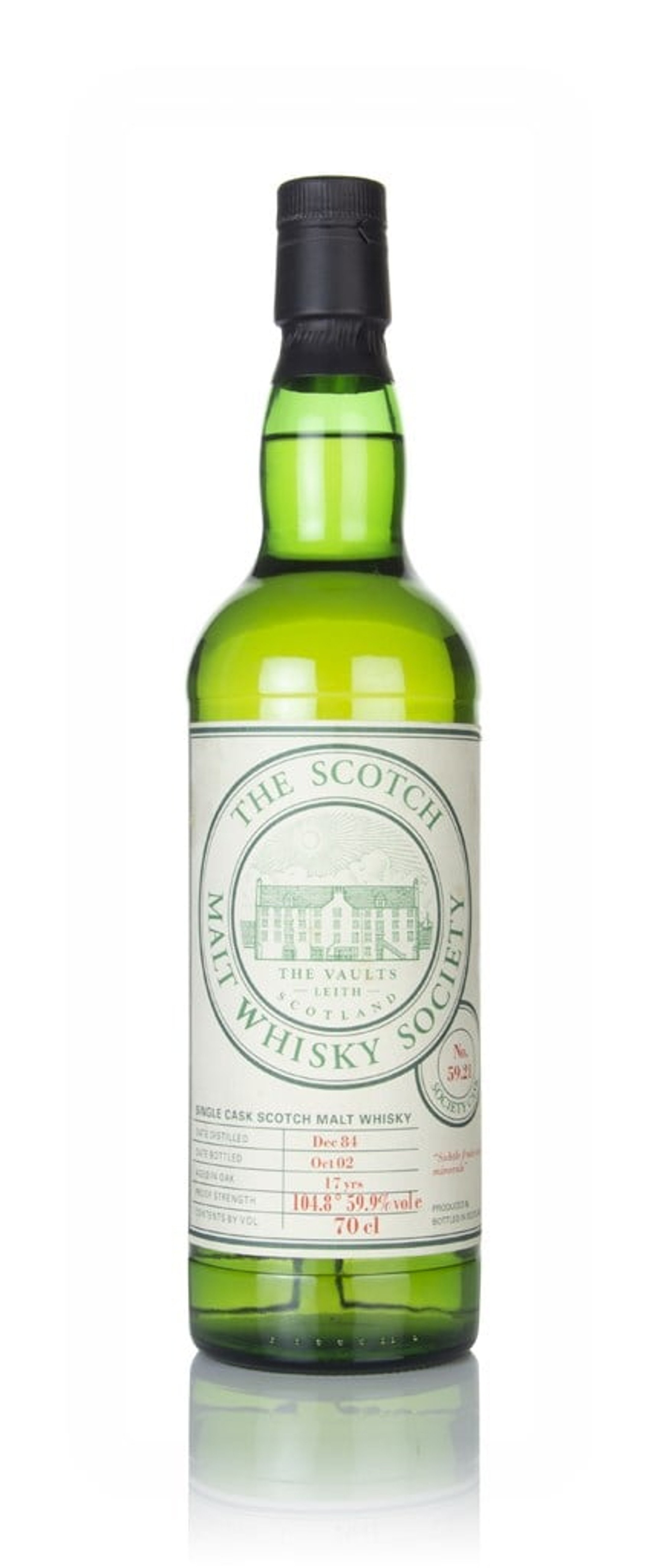 SMWS 59.21 17 Year Old 1984 70cl