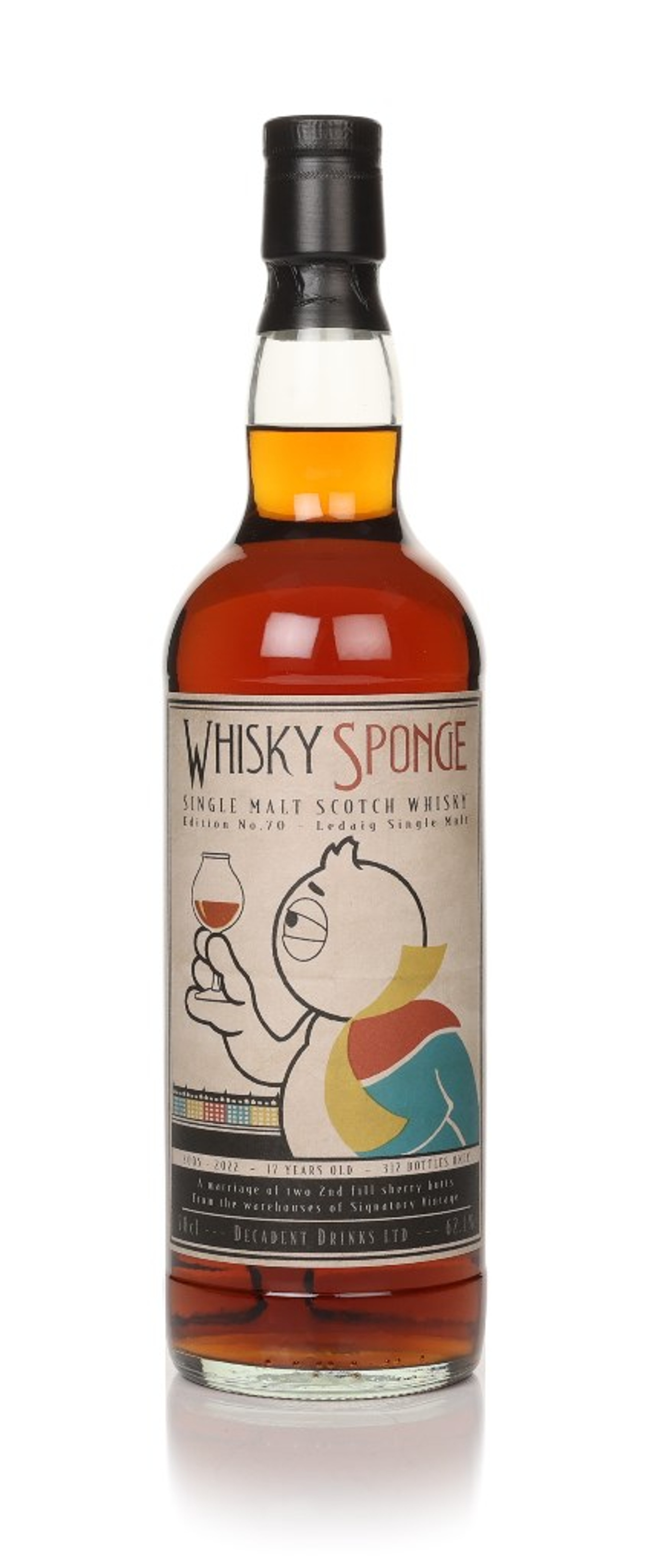 Ledaig 17 Year Old 2005 - Edition No.70 (Whisky Sponge & Decadent Drinks) 70cl