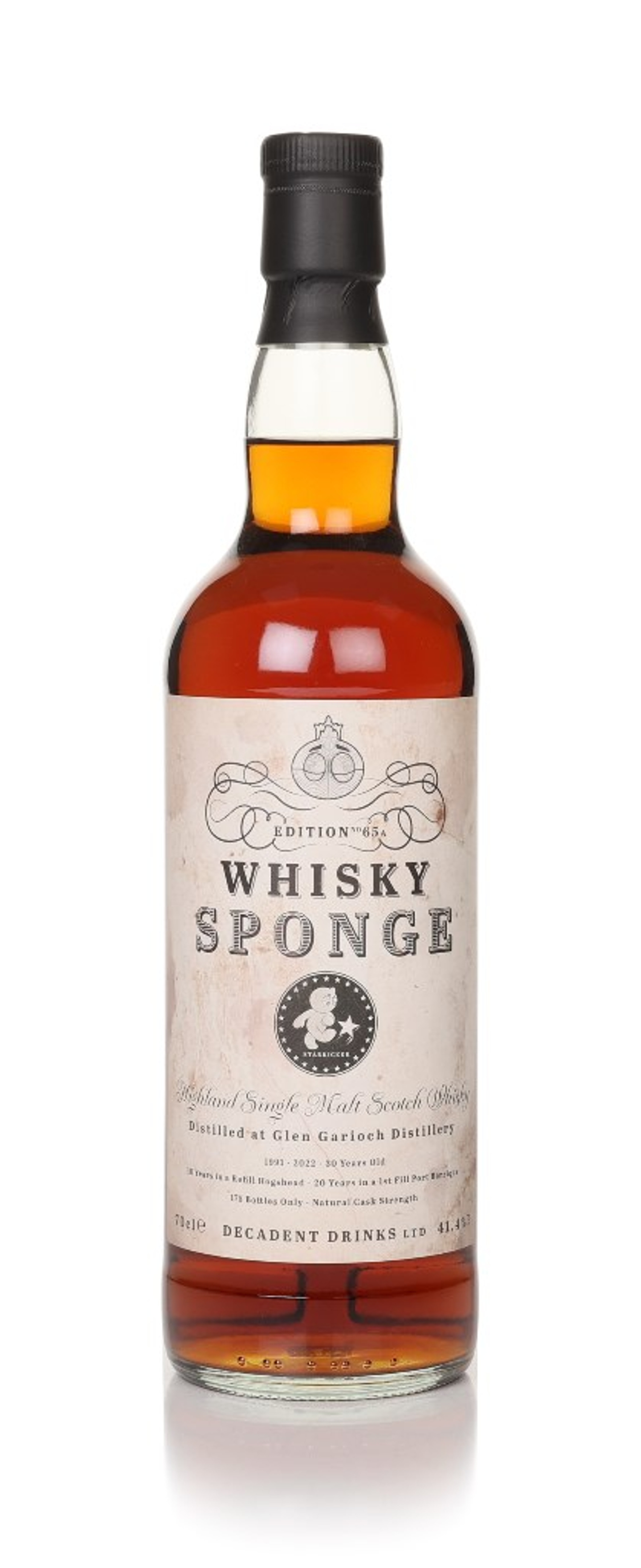 Glen Garioch 30 Year Old 1991 - Edition No.65A (Whisky Sponge & Decadent Drinks) 70cl