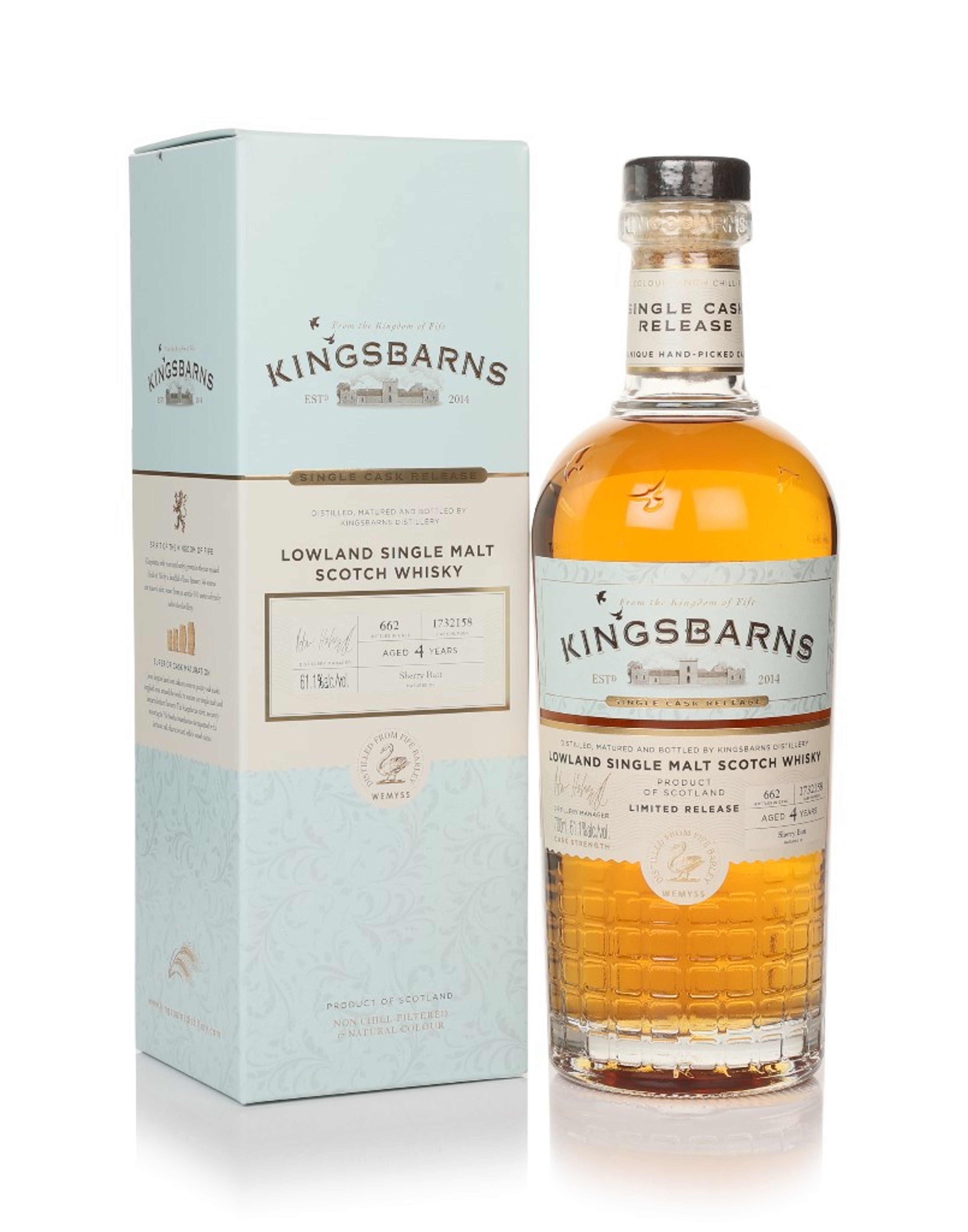 Kingsbarns 4 Year Old (Single Cask Release) 70cl