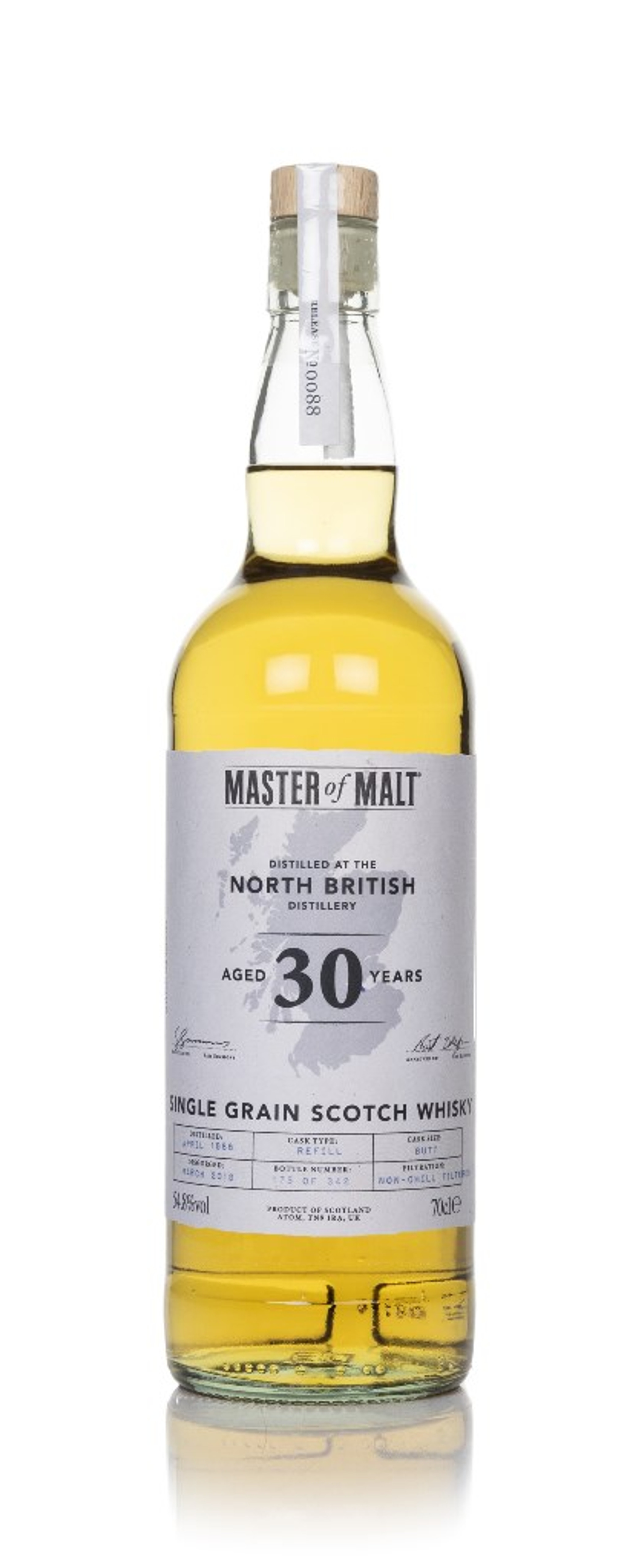 North British 30 Year Old 1988 (Master of Malt) 70cl