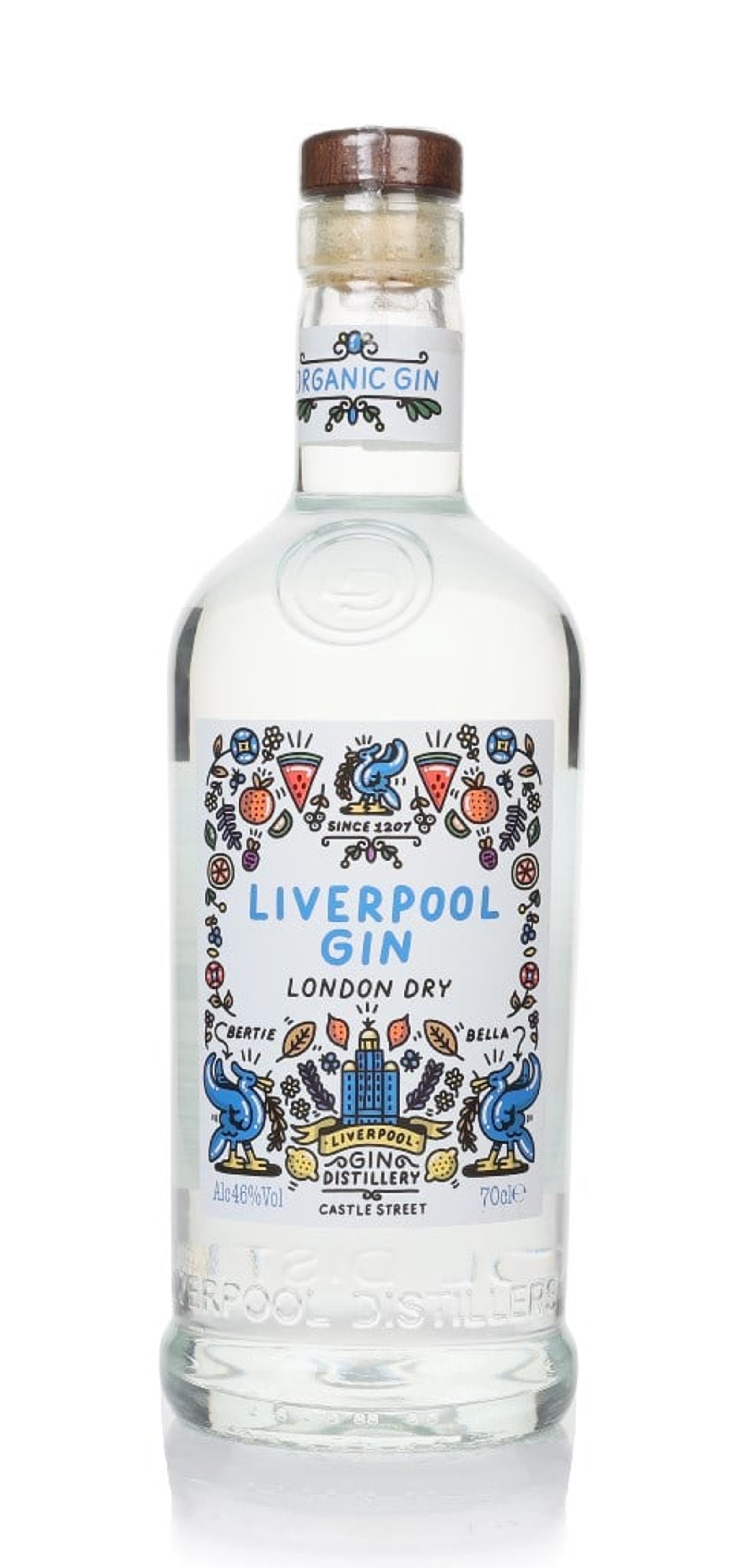 Liverpool Dry Gin (46%) 70cl