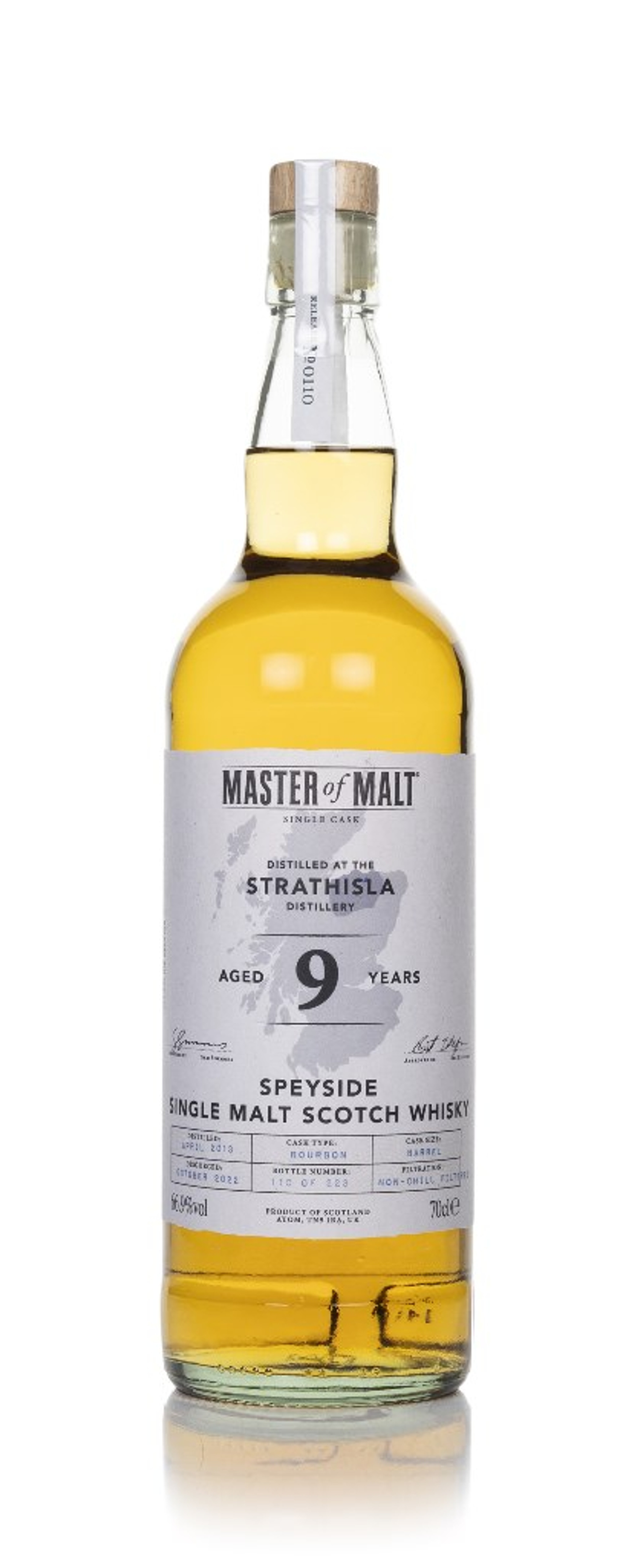 Strathisla 9 Year Old 2013 Single Cask (Master of Malt) 70cl