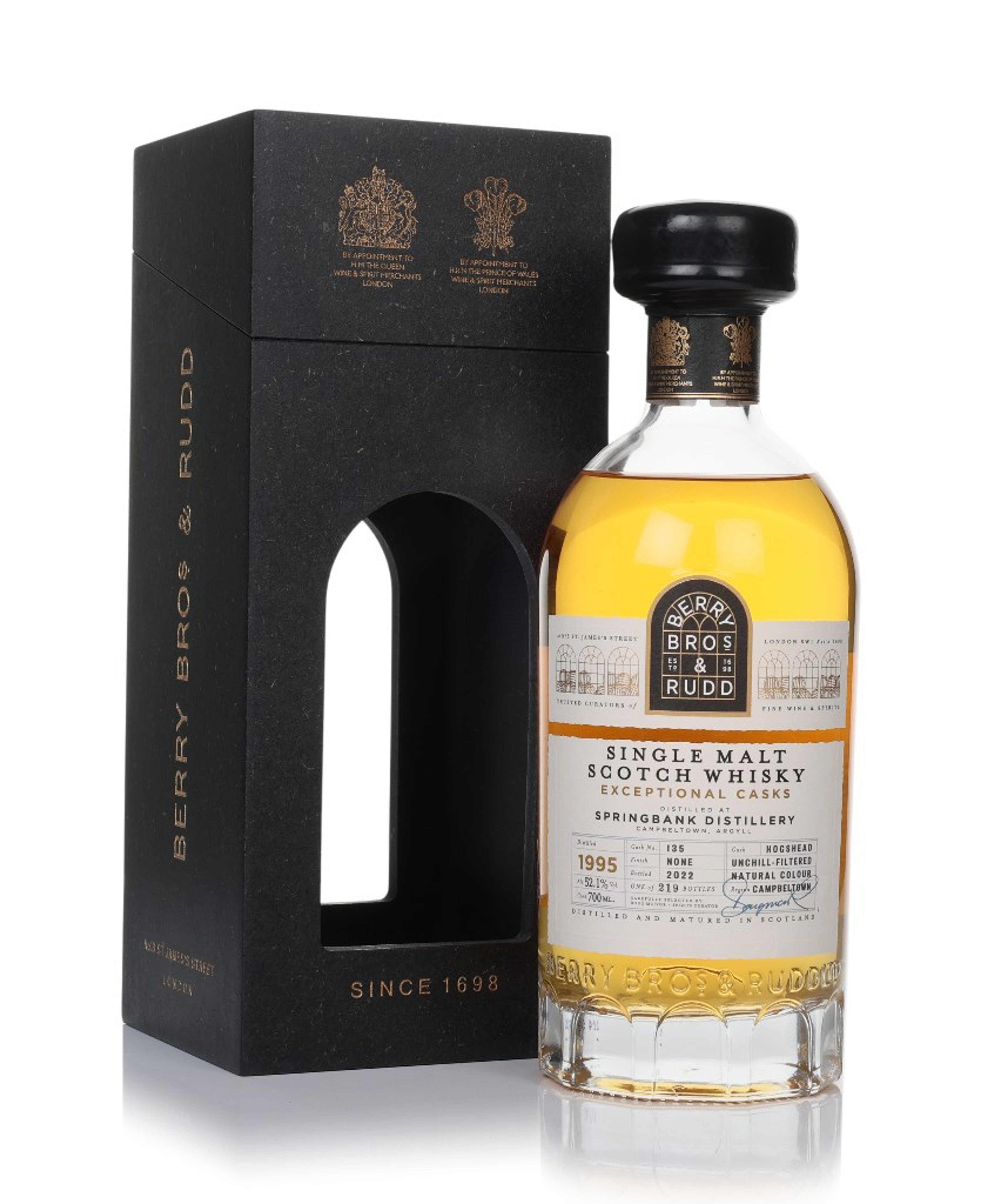 Springbank 1995 (Cask 135) (bottled 2022) - Exceptional Cask (Berry Bros. & Rudd) 70cl