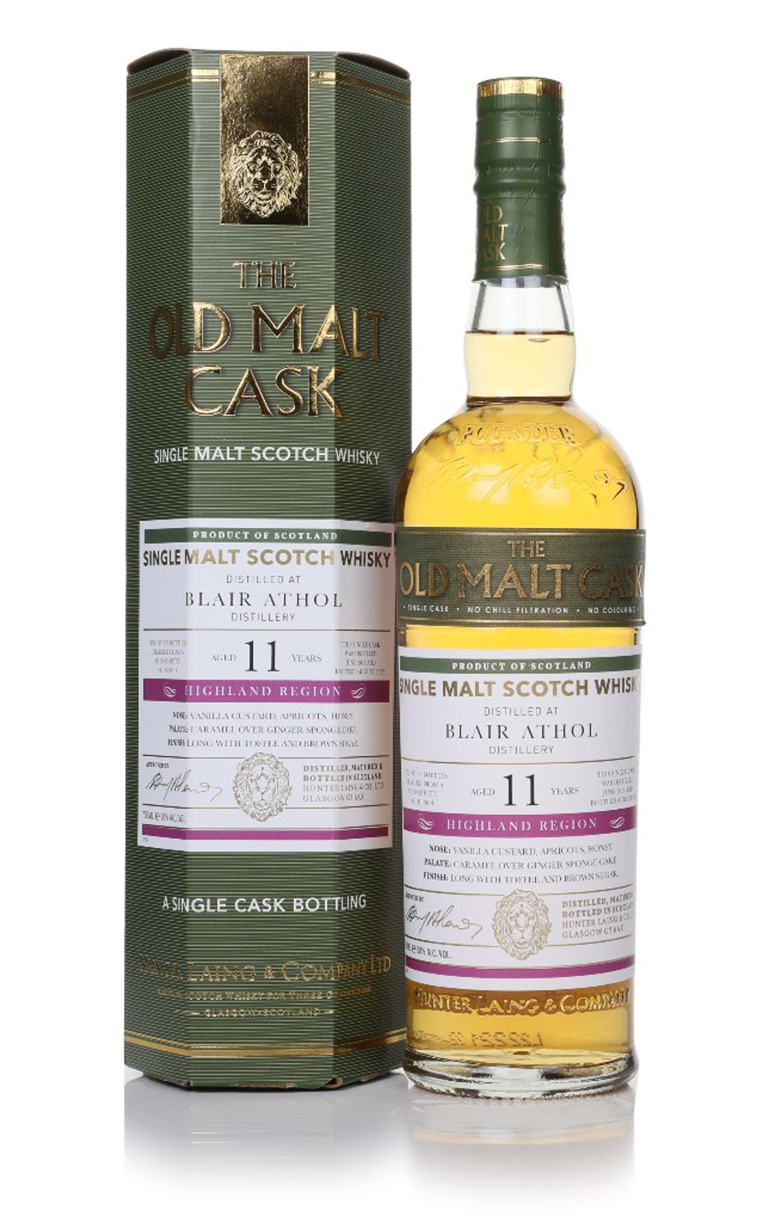 Blair Athol 11 Year Old 2011 (cask 19614) - Old Malt Cask (Hunter Laing) 70cl
