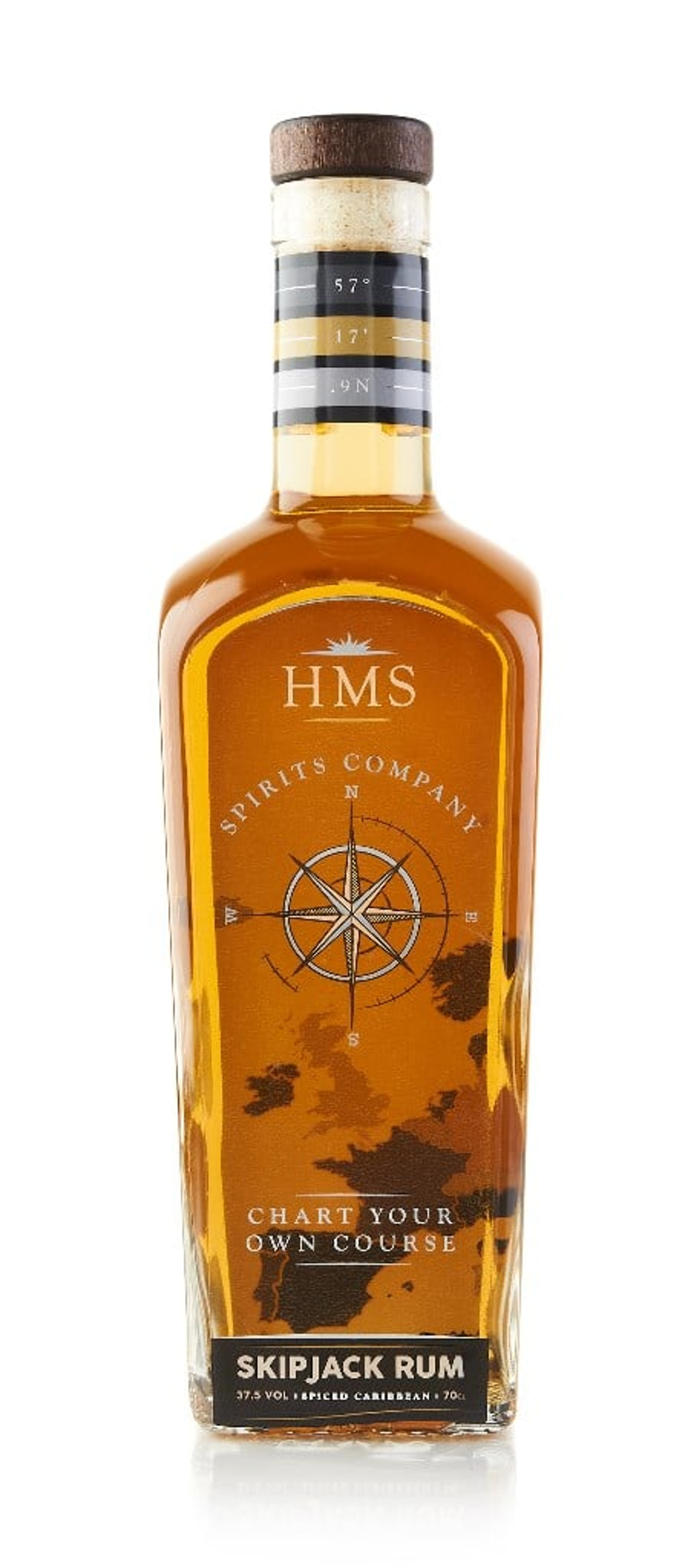 HMS Skipjack Spiced Rum 70cl