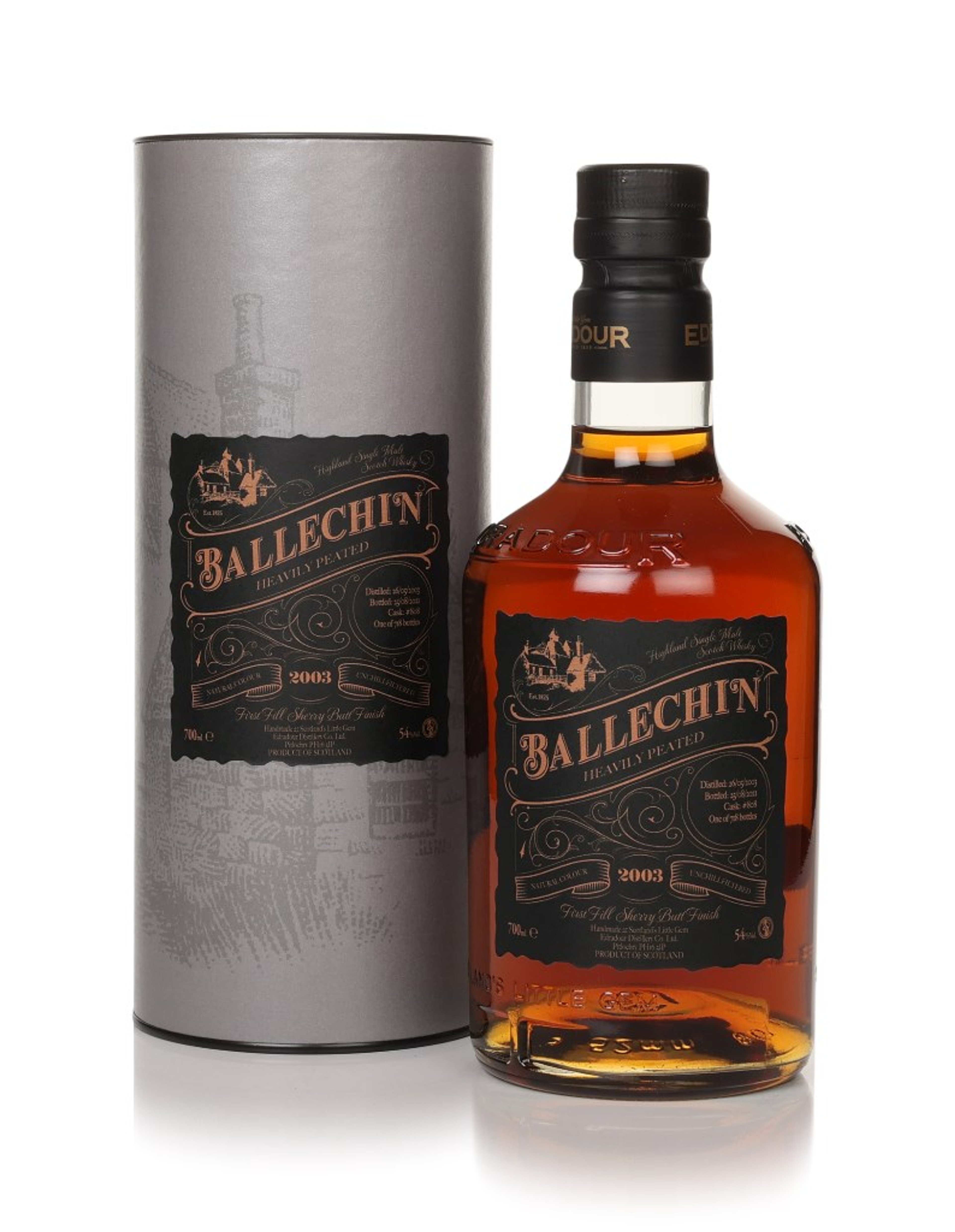 Ballechin 18 Year Old 2003 (cask 808) 70cl