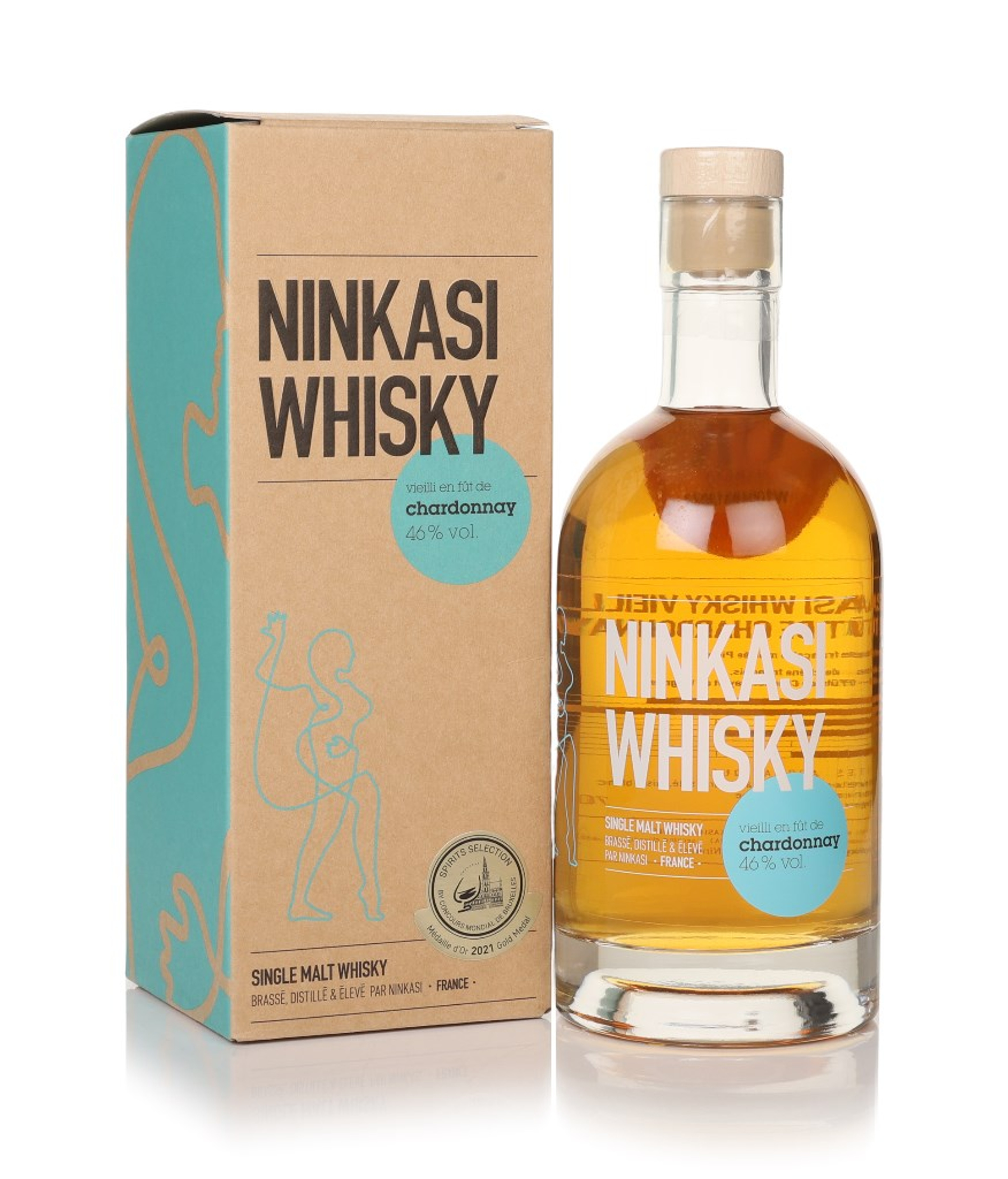 Ninkasi Whisky - Chardonnay Cask 70cl