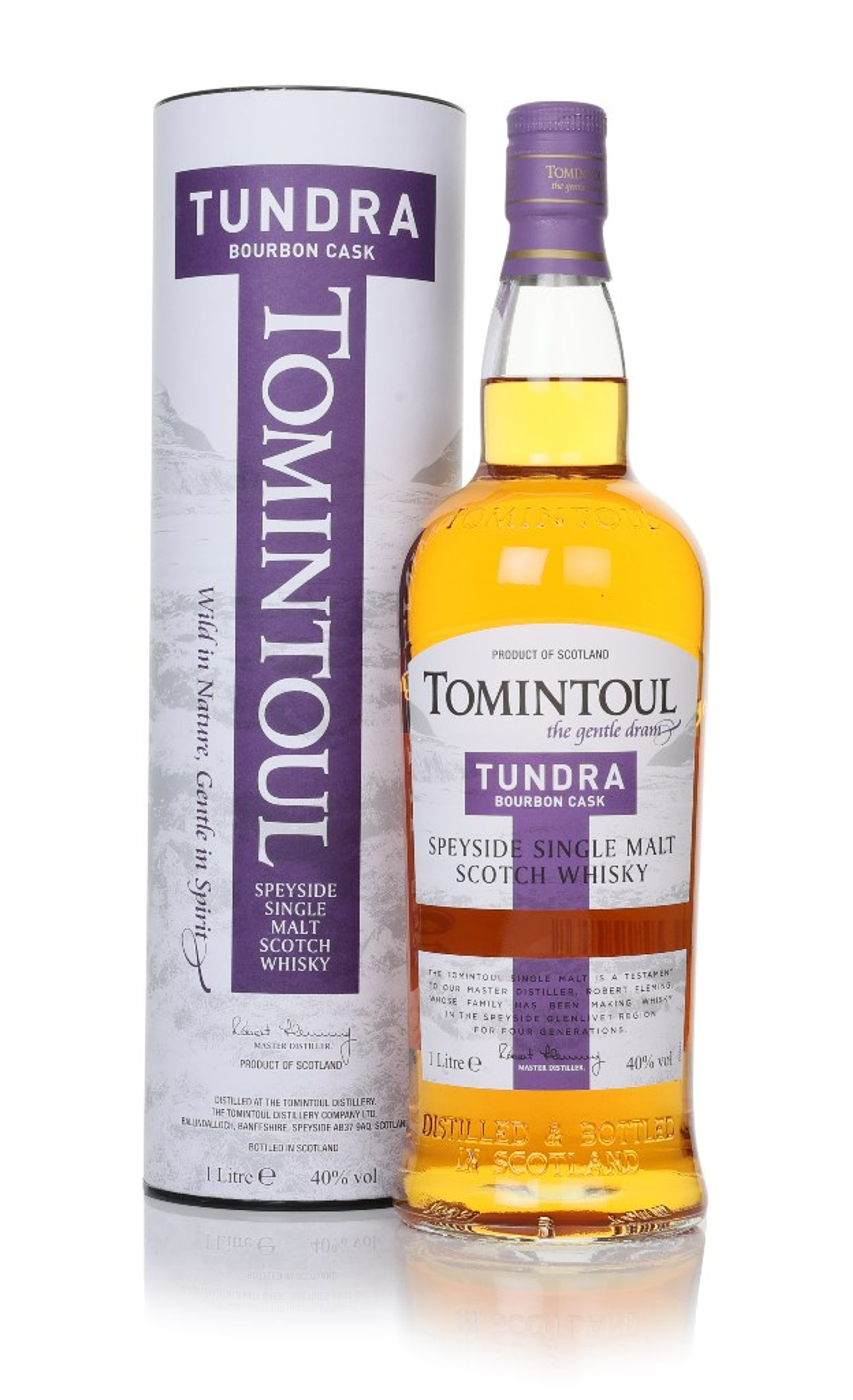 Tomintoul Tundra Bourbon Cask 100cl