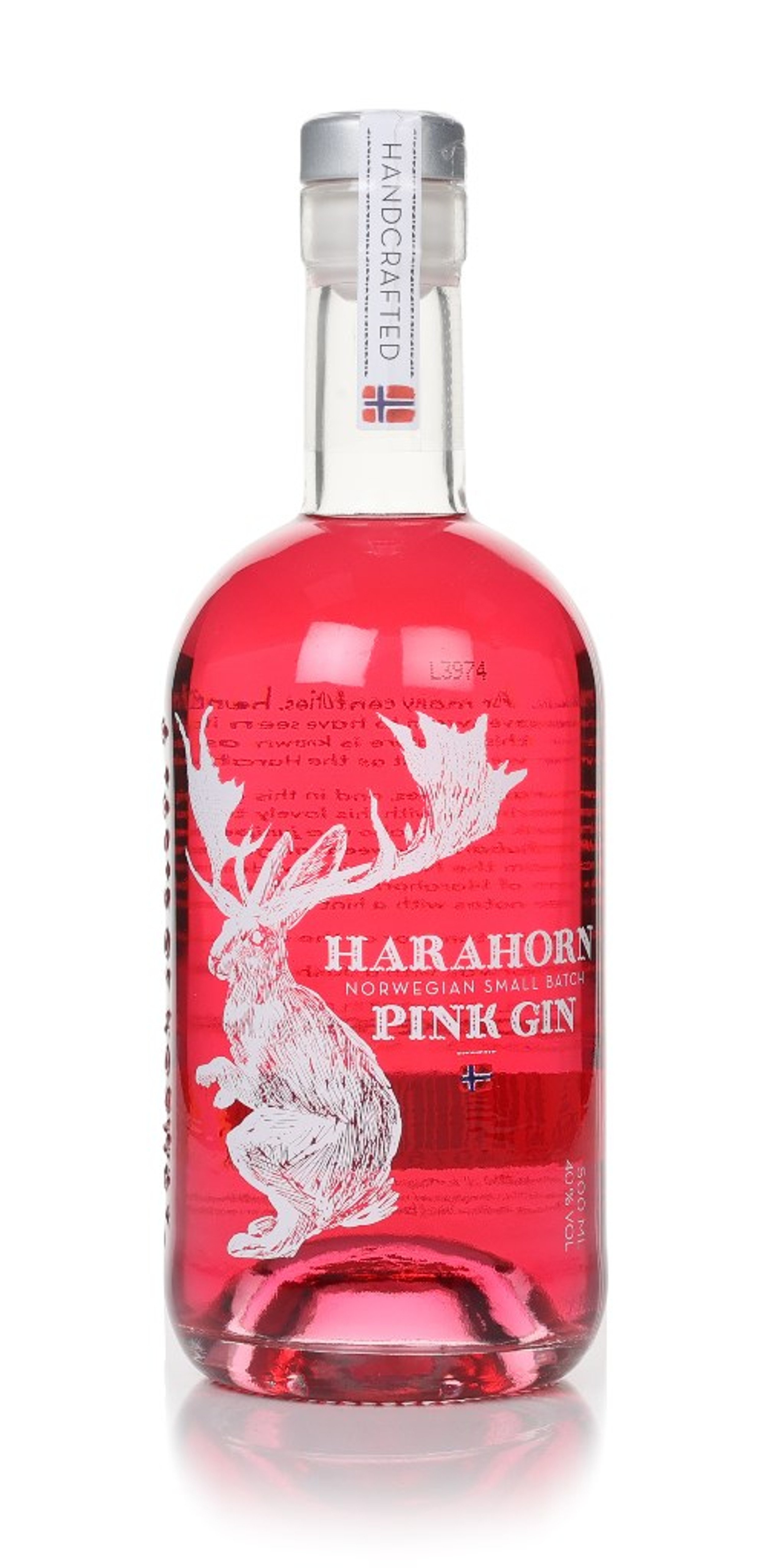 Harahorn Pink Gin (40%) 50cl