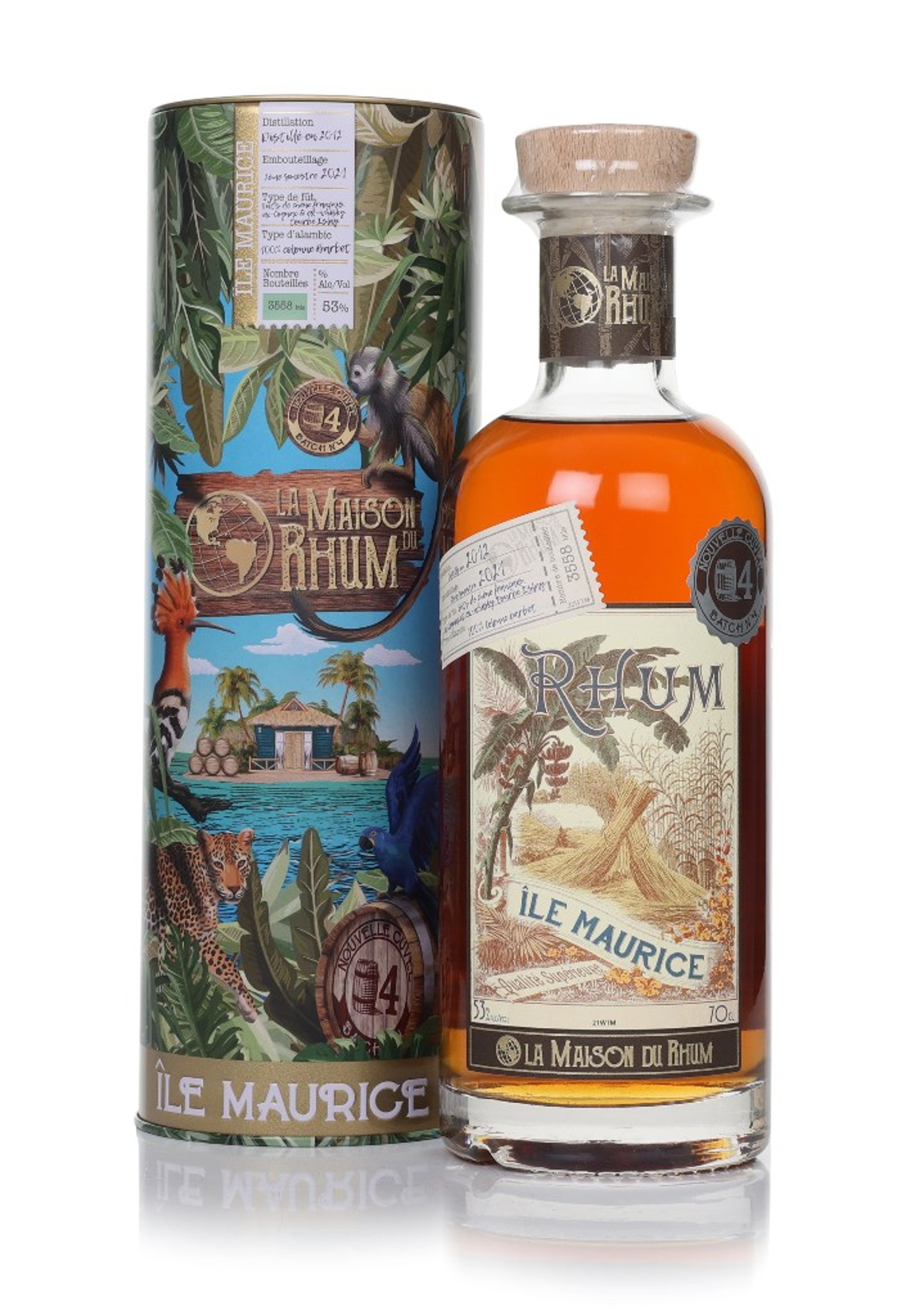 La Maison Du Rhum 2012 - Mauritius Batch 4 70cl
