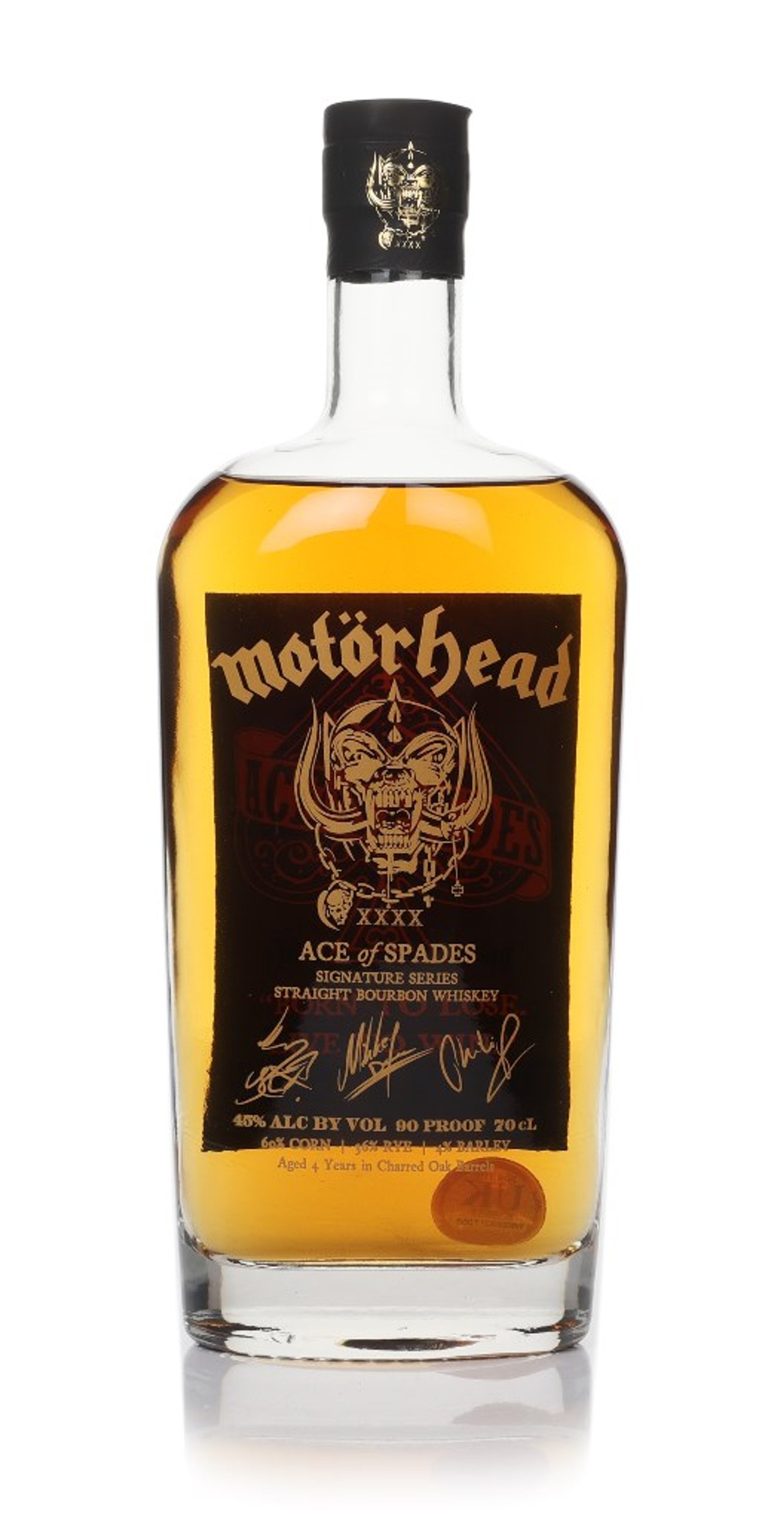 Motörhead Ace Of Spades Straight Bourbon Whisky 70cl