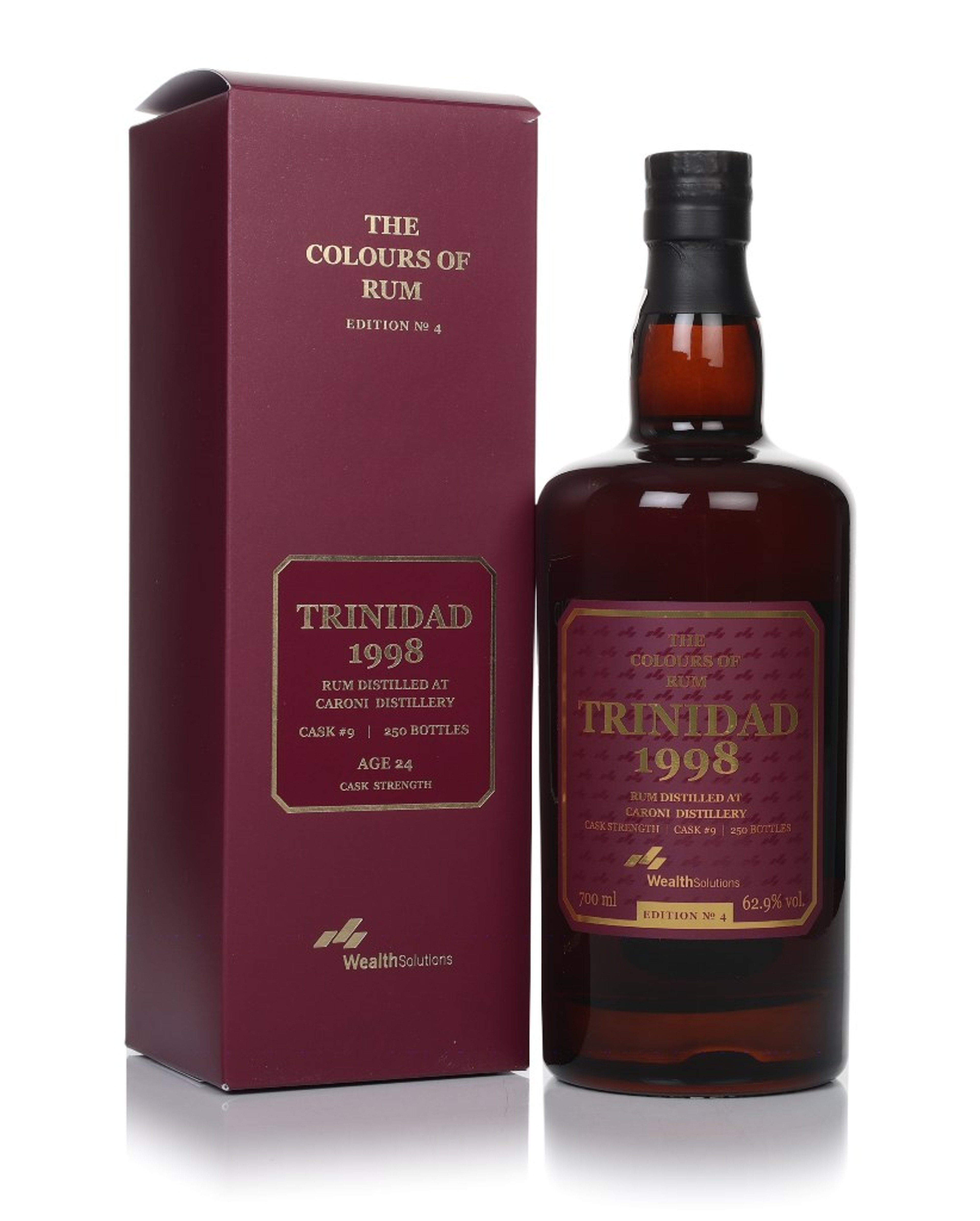 Caroni 24 Year Old 1998 Trinidad Edition No. 4 - The Colours of Rum (Wealth Solutions) 70cl