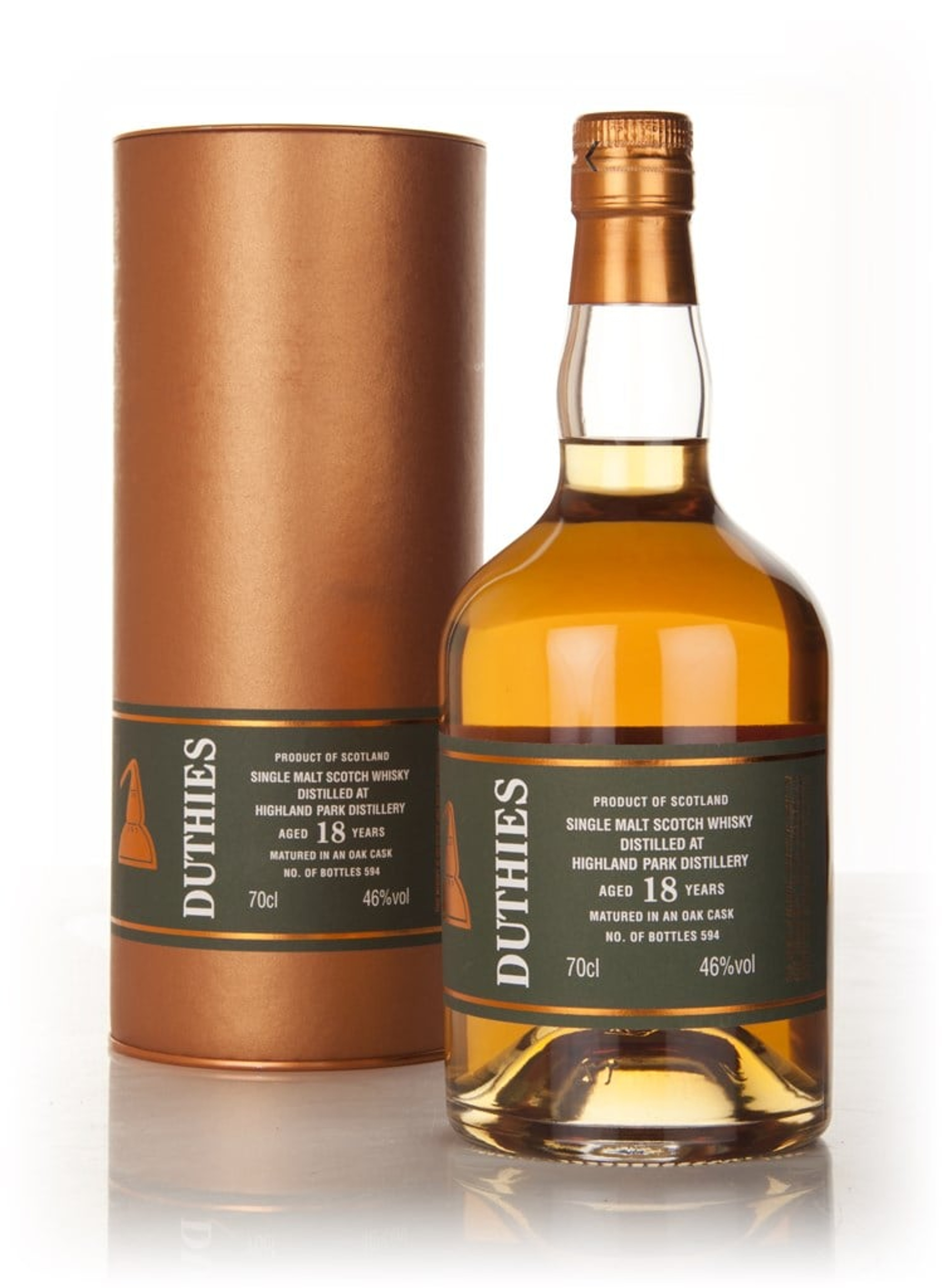 Highland Park 18 Year Old - Duthies (WM Cadenhead)  70cl