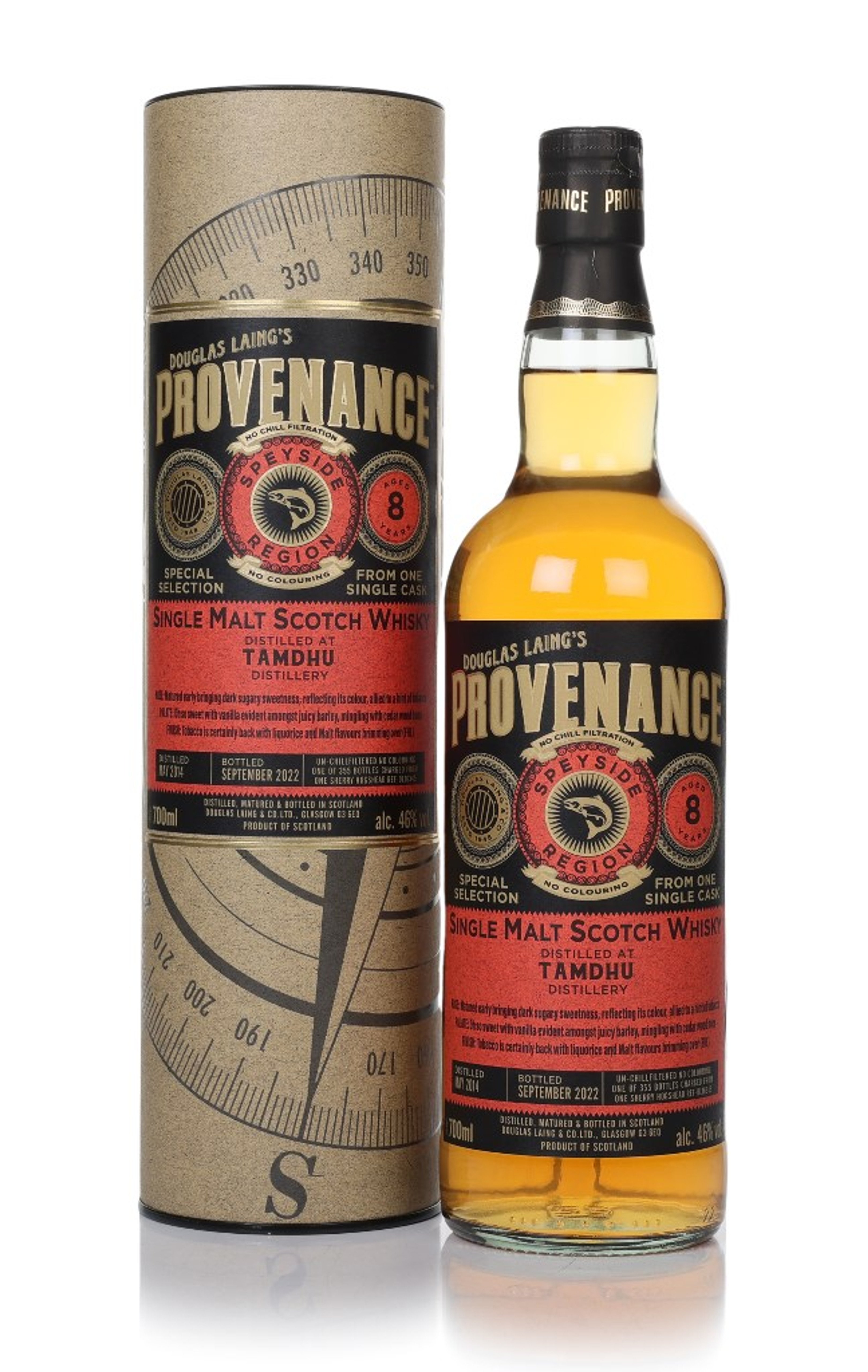Tamdhu 8 Year Old 2014 (cask DL16345) - Provenance (Douglas Laing) 70cl