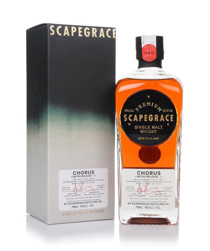 Scapegrace Chorus Single Malt Whisky - Limited Release II 70cl