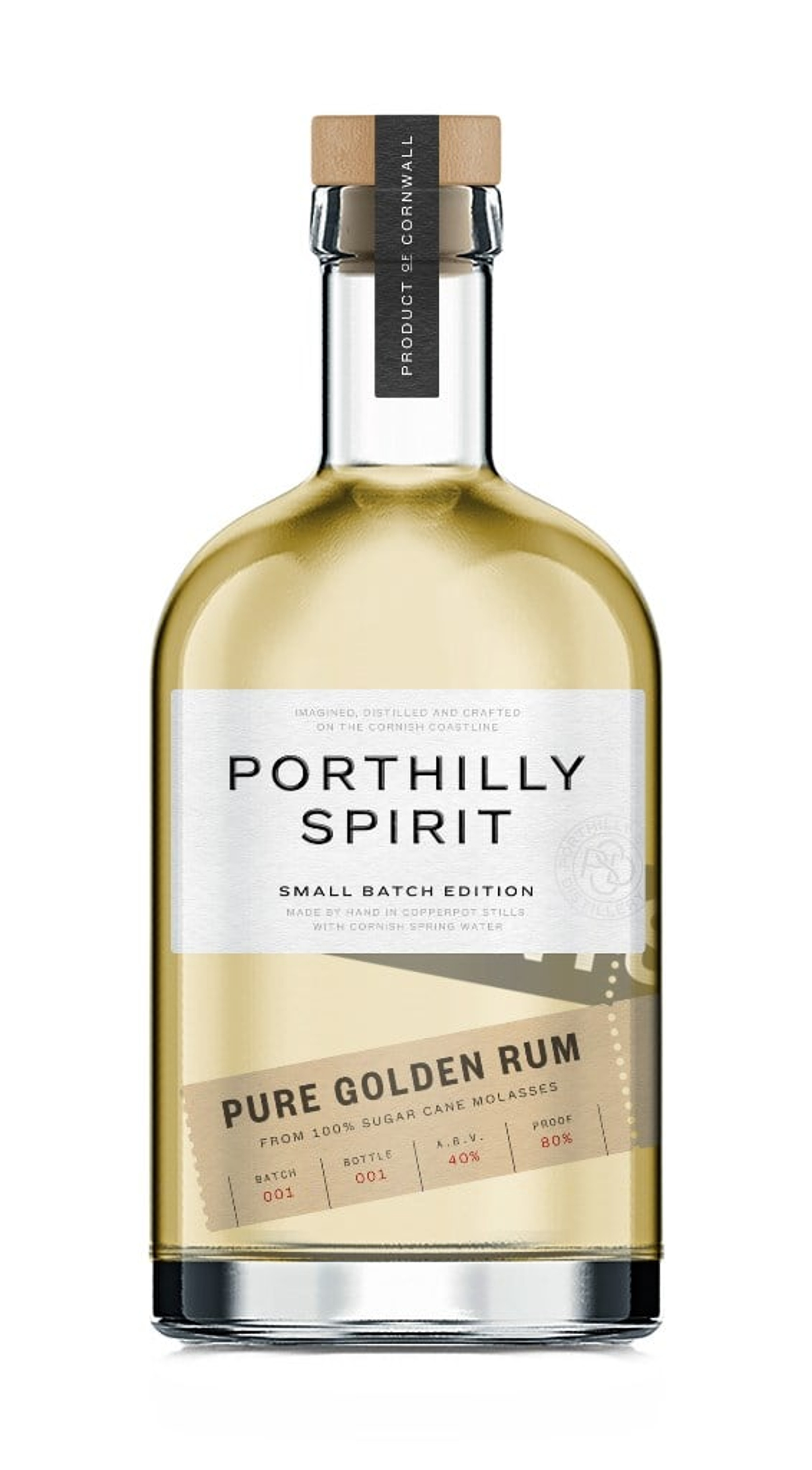 Porthilly Spirit Pure Golden Rum 70cl