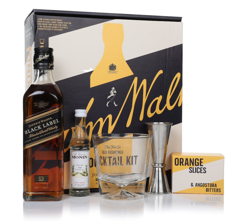 Johnnie Walker Not So Old Fashioned Gift Set 35cl