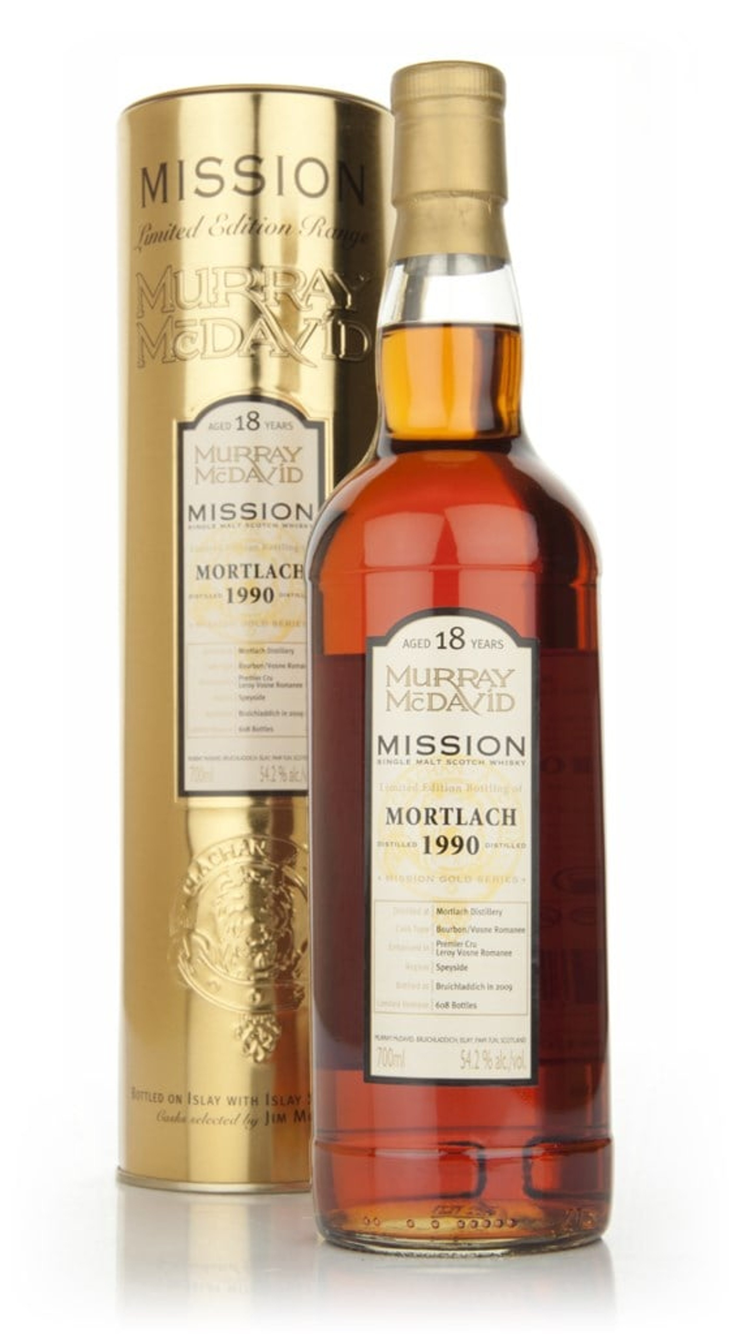 Mortlach 18 Year Old 1990 - Bour Vos Romanne 70cl