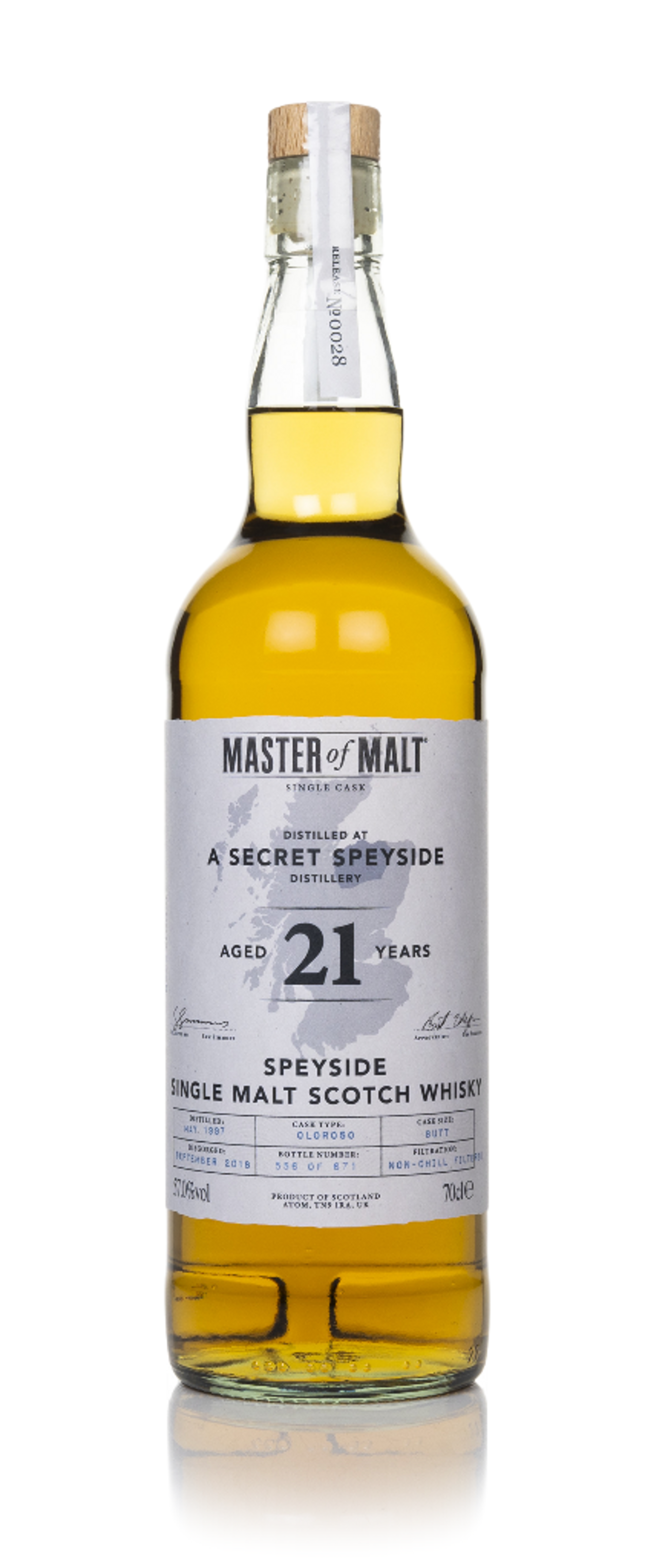 A Secret Islay Distillery 29 Year Old 1993 (Master of Malt