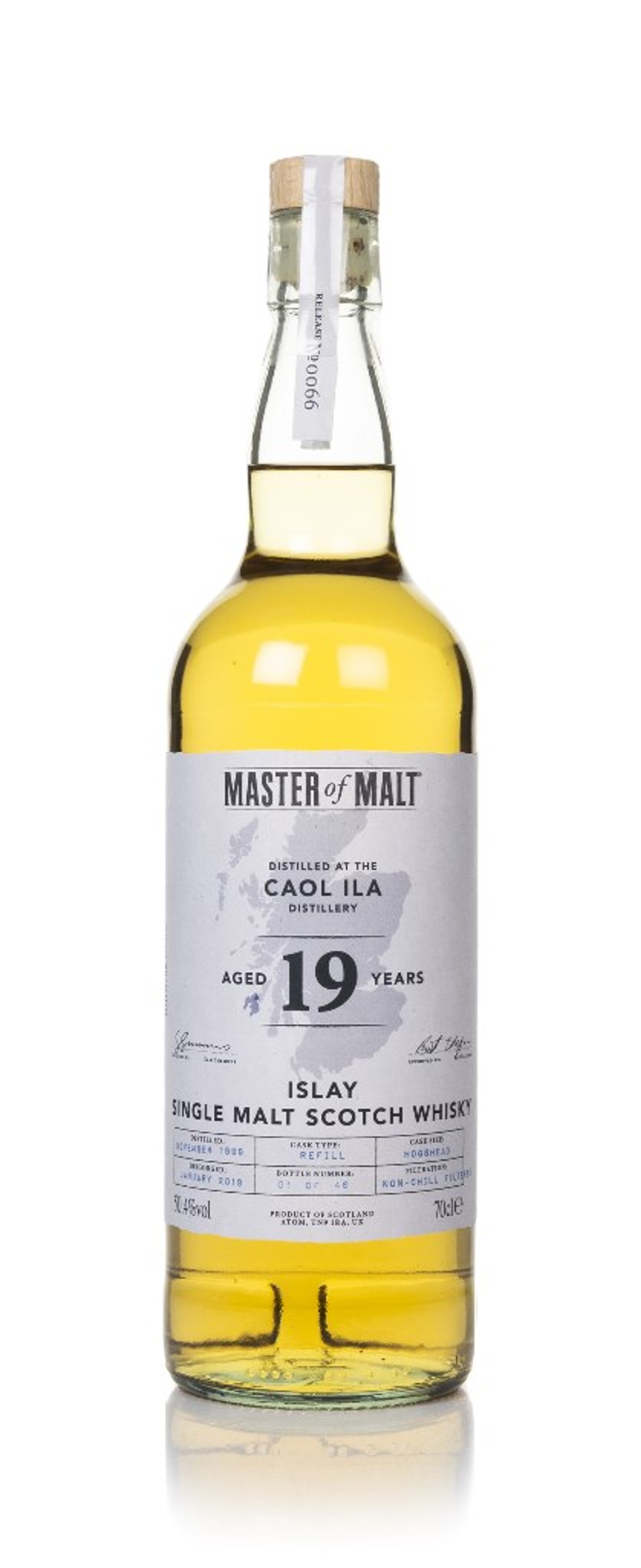 Caol Ila 19 Year Old 1999 (Master of Malt) 70cl