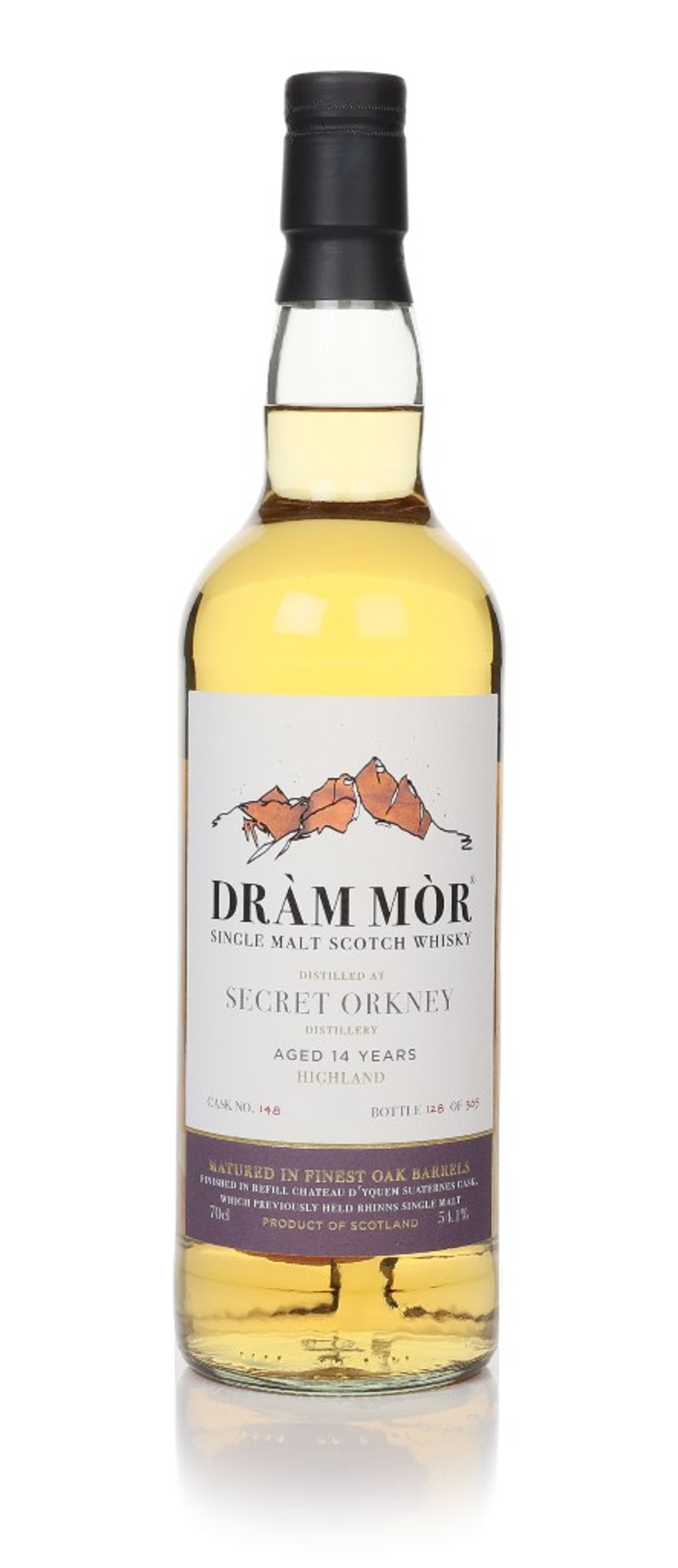 Secret Orkney 14 Year Old (cask 148) - Dràm Mòr 70cl