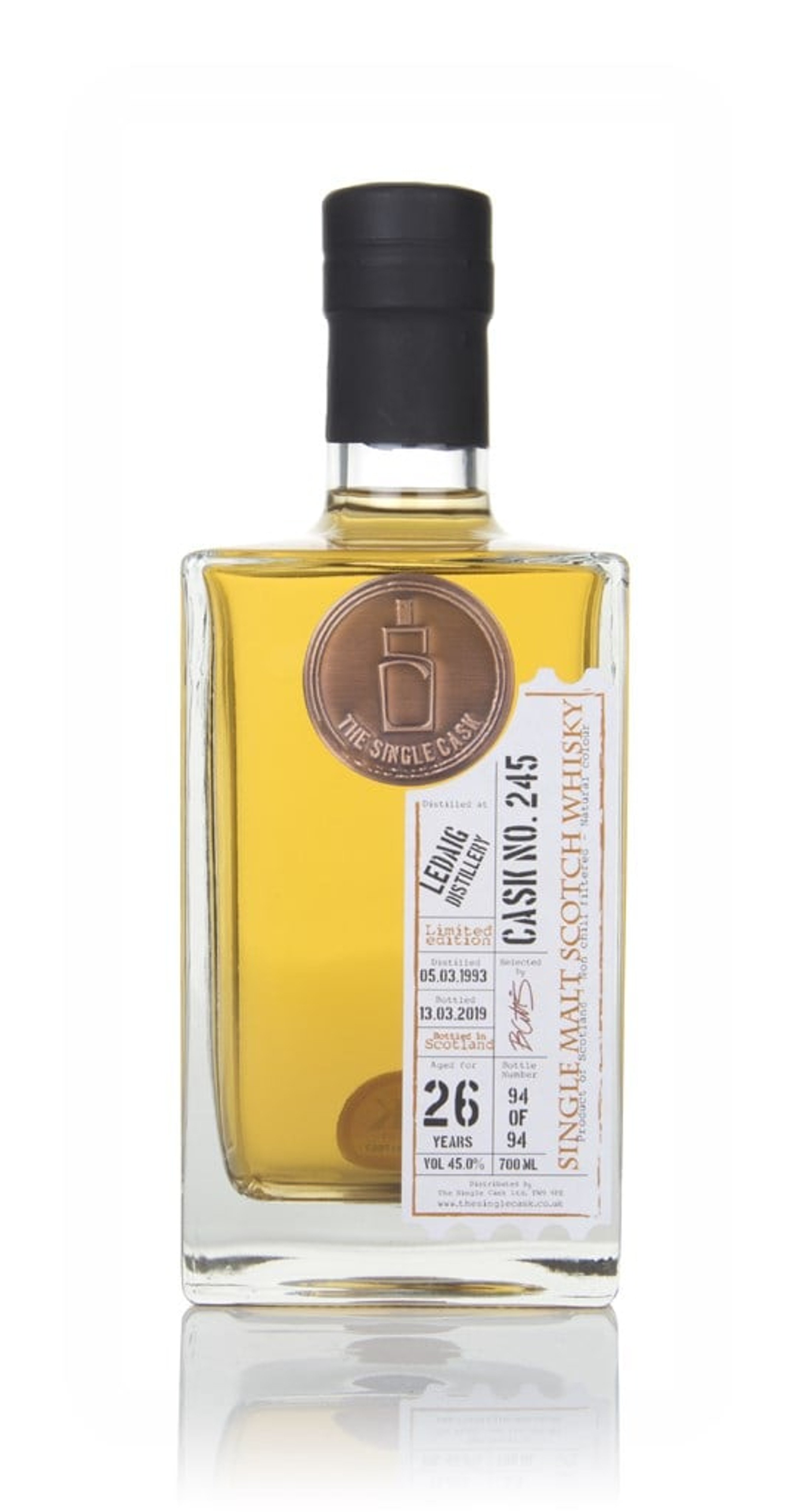 Ledaig 26 Year Old 1993 (cask 245) - The Single Cask 70cl