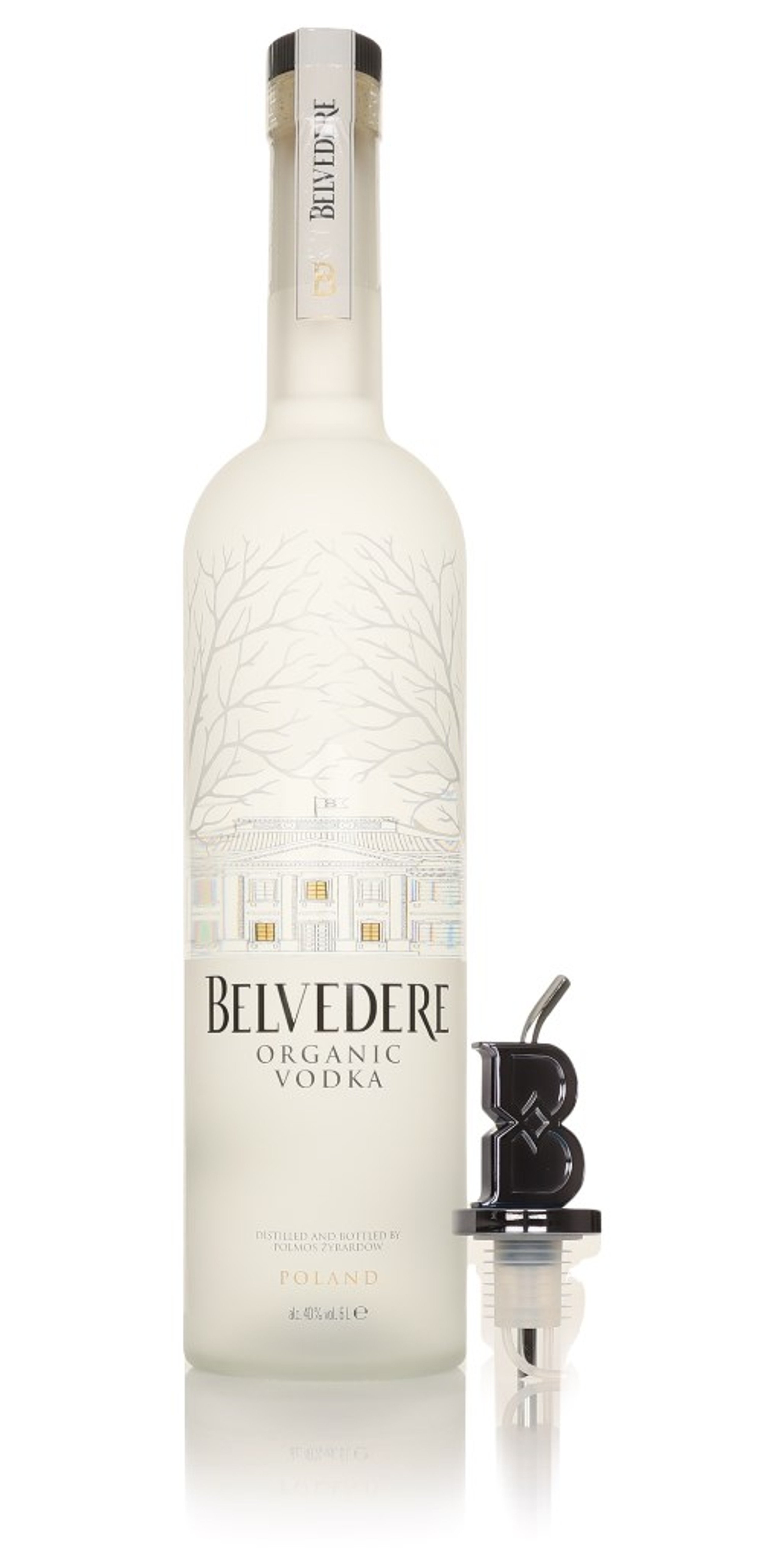 Belvedere Organic Vodka with Light 6l 600cl