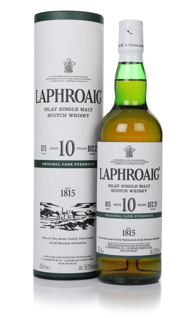 Laphroaig 10 Year Old Cask Strength - Batch 015