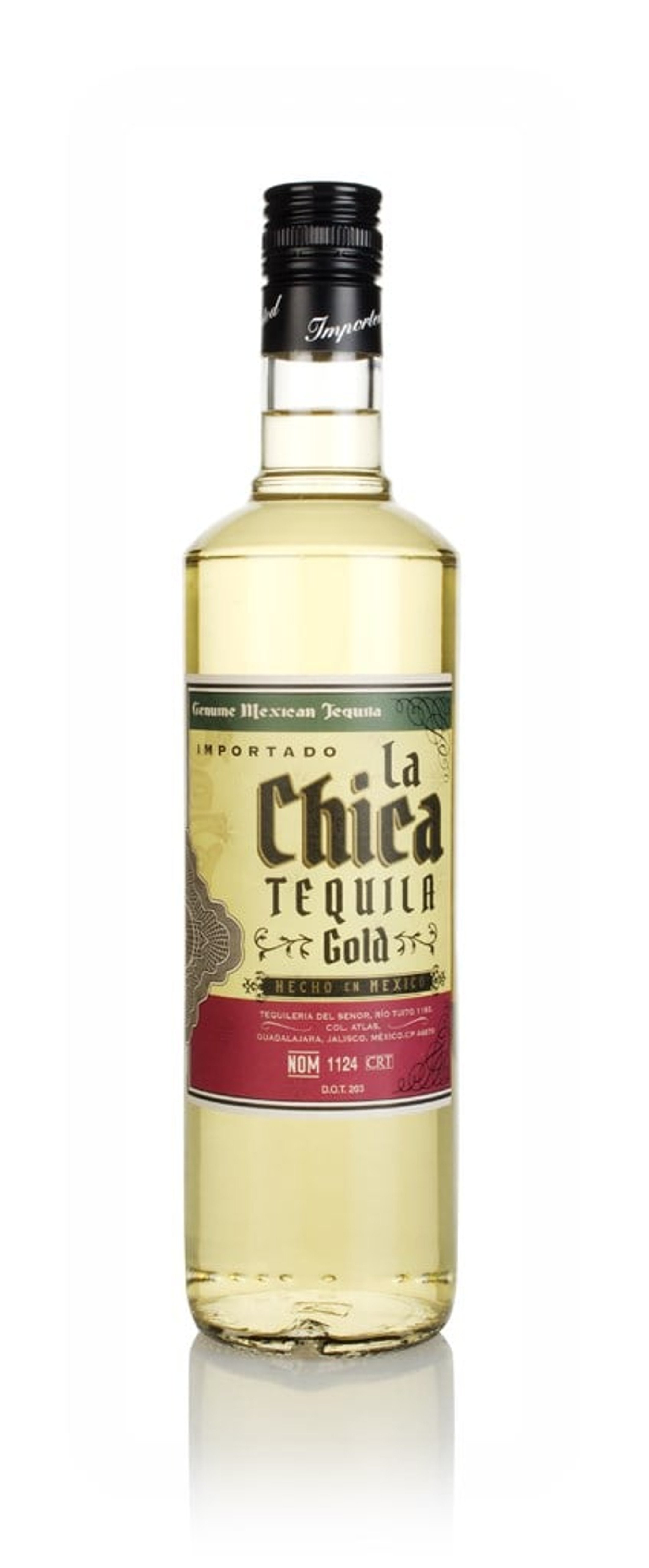 La Chica Tequila Gold 70cl
