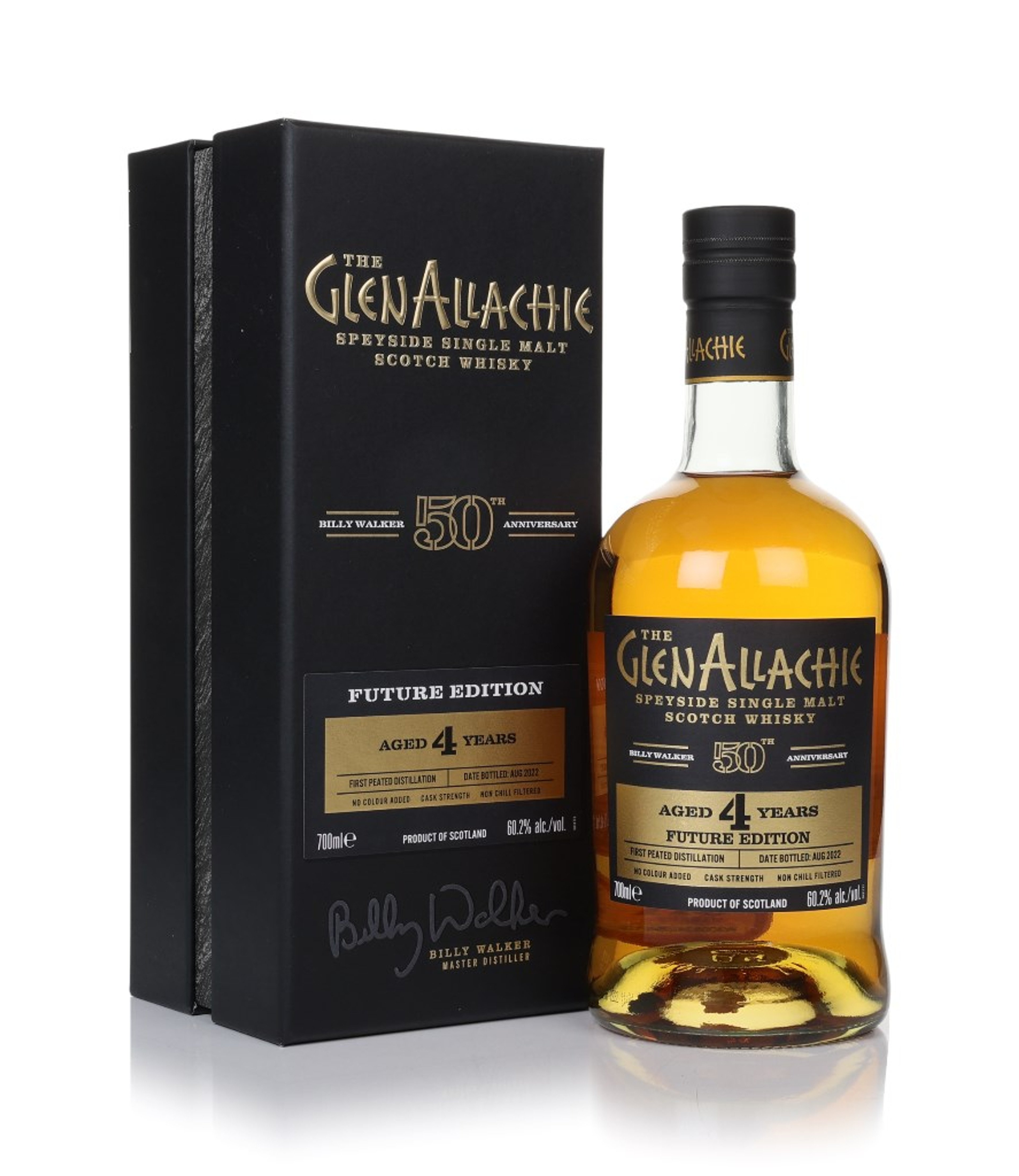 GlenAllachie 4 Year Old Future Edition - Billy Walker 50th Anniversary Series 70cl