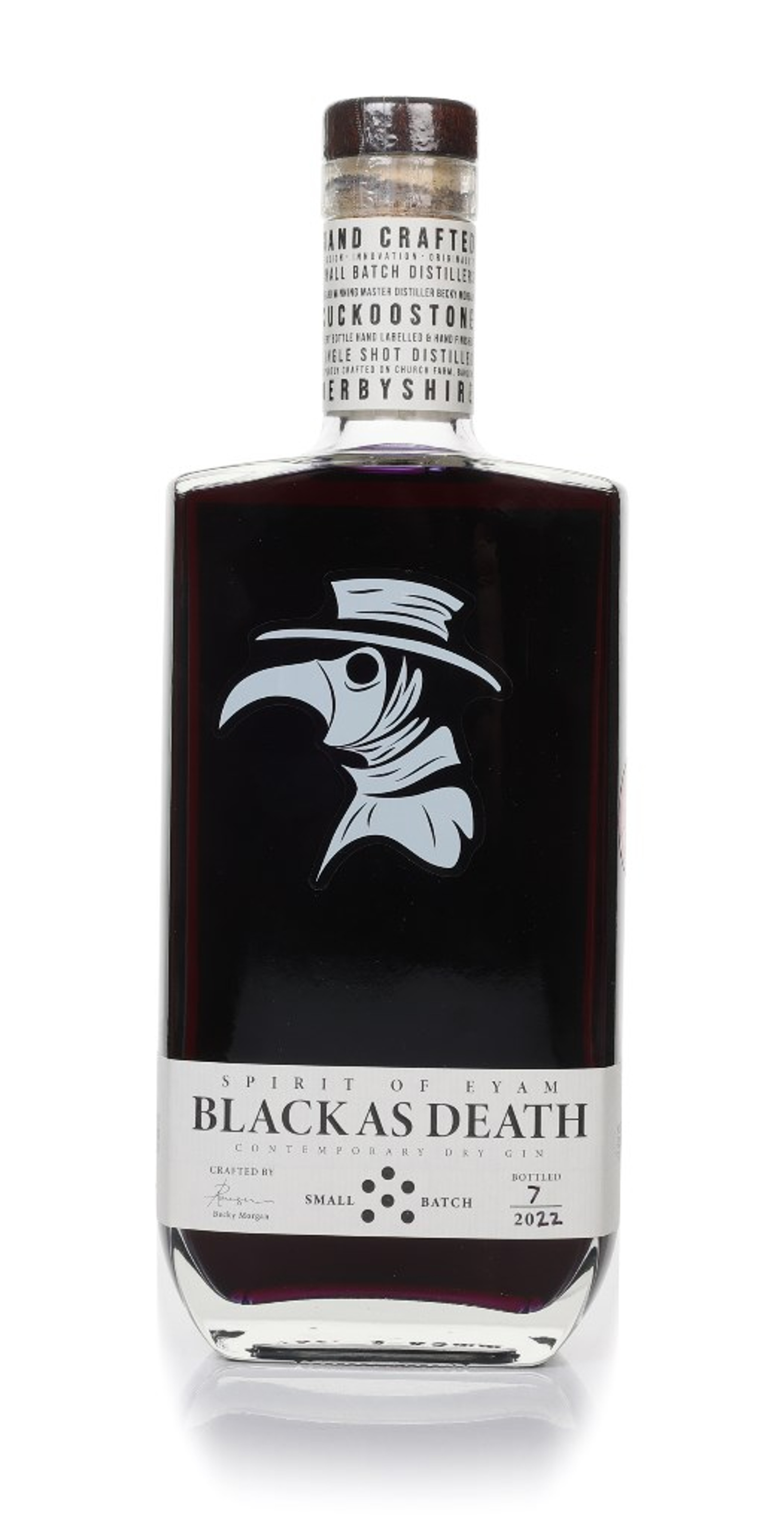 Spirit of Eyam Black as Death Gin 70cl