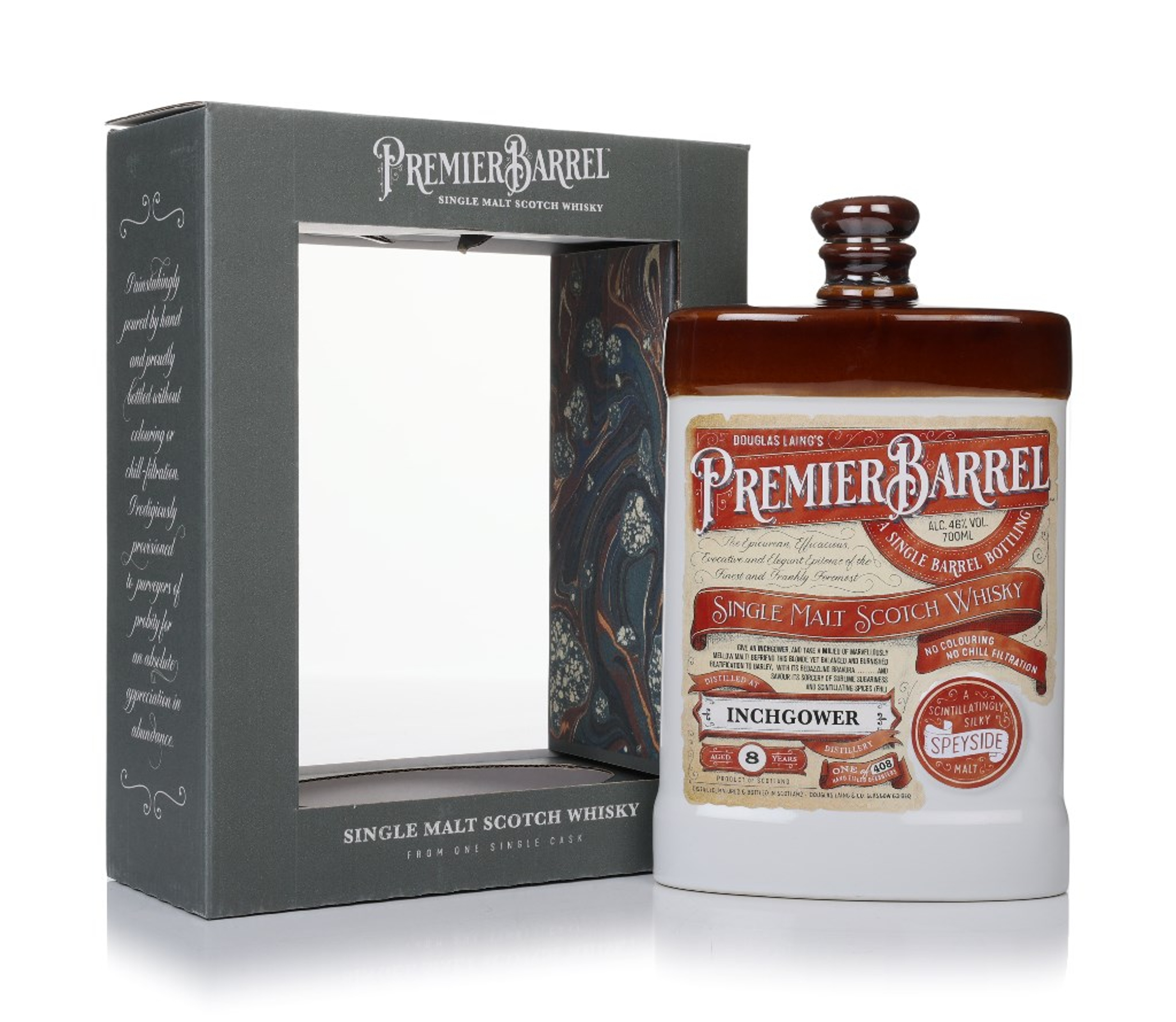 Inchgower 8 Year Old - Premier Barrel (Douglas Laing) 70cl