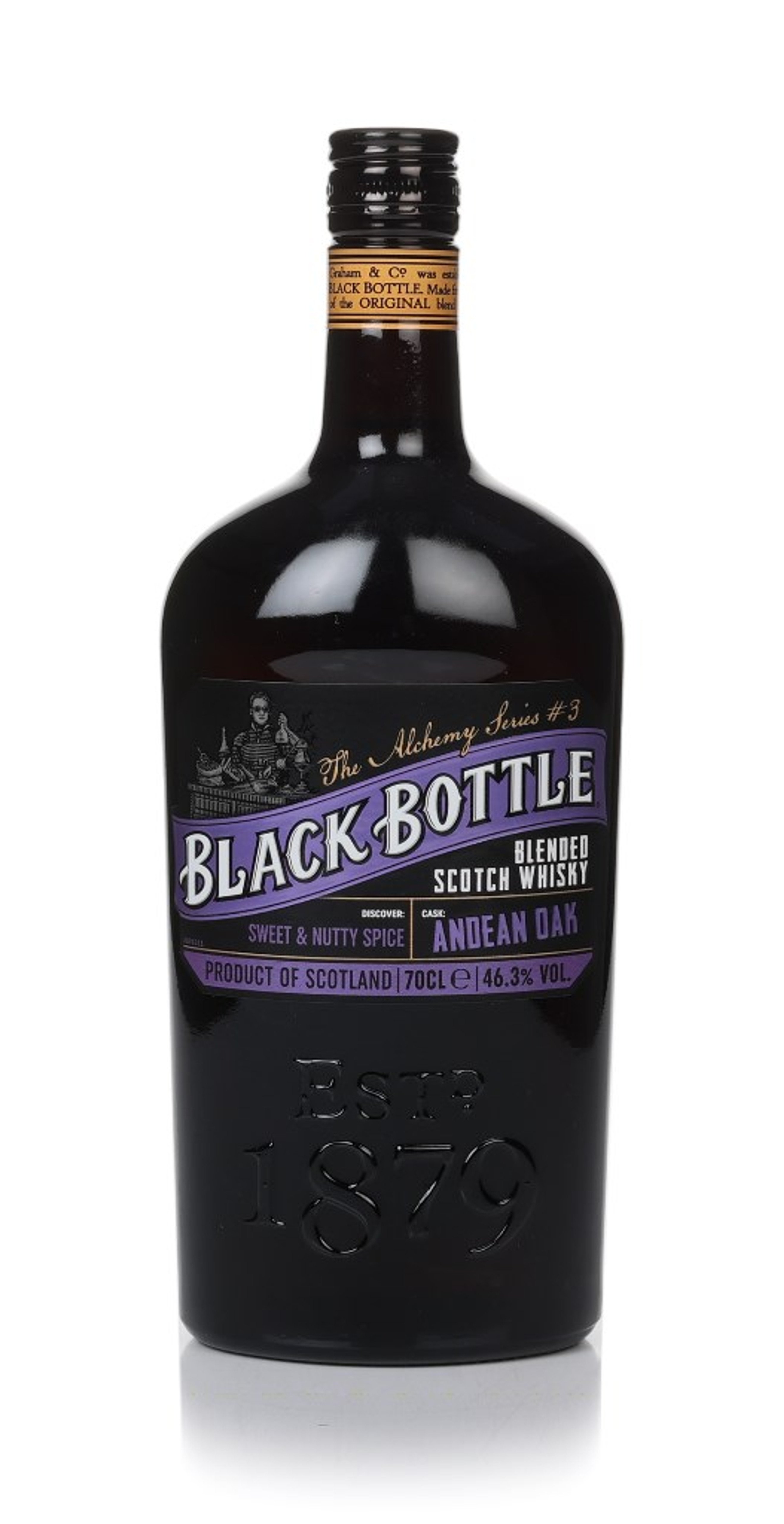Black Bottle Andean Oak - Alchemy Series 70cl